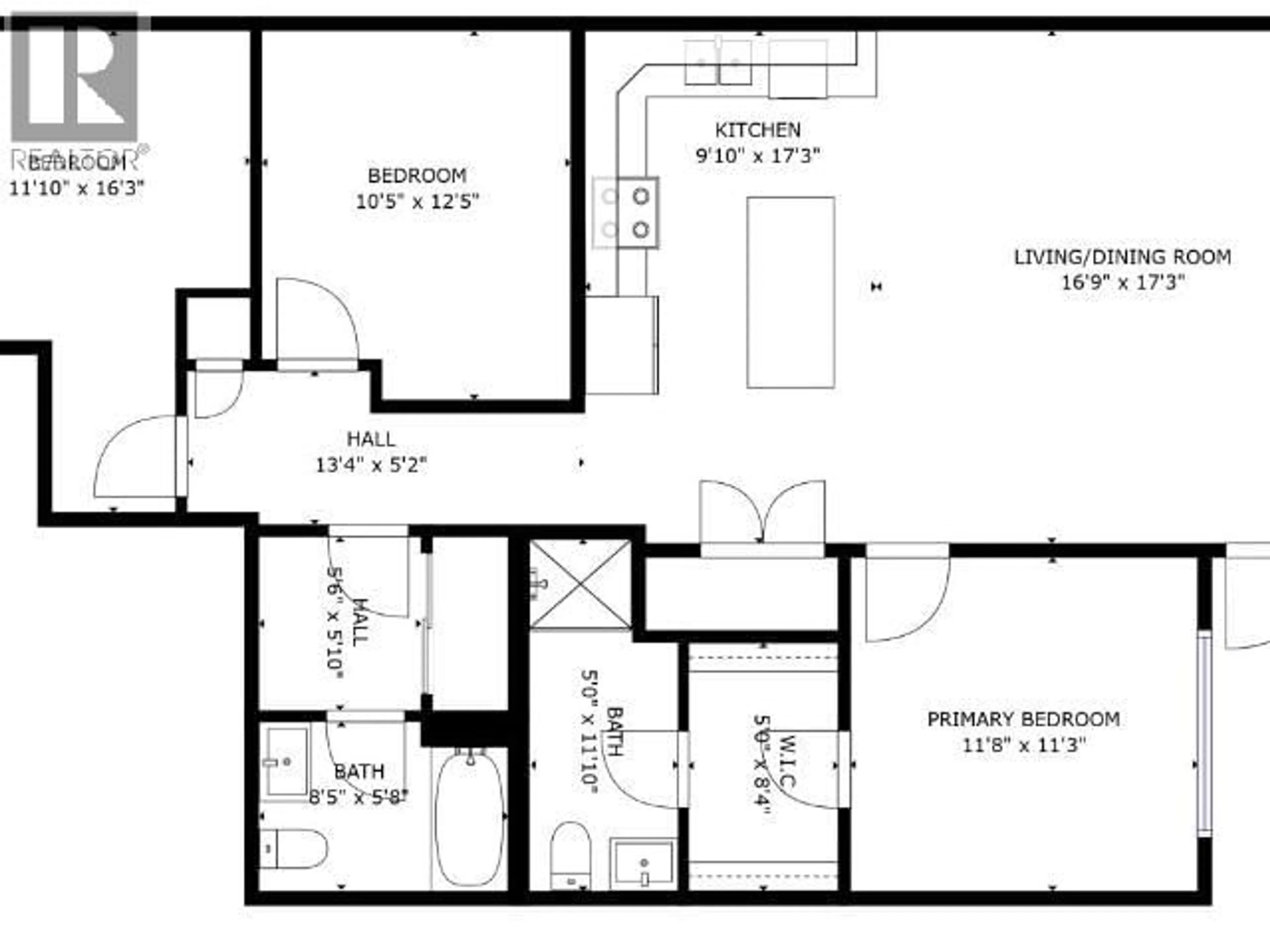 Floor plan for B2 - 6900 BURNABY STREET, Powell River British Columbia V8A1Y9