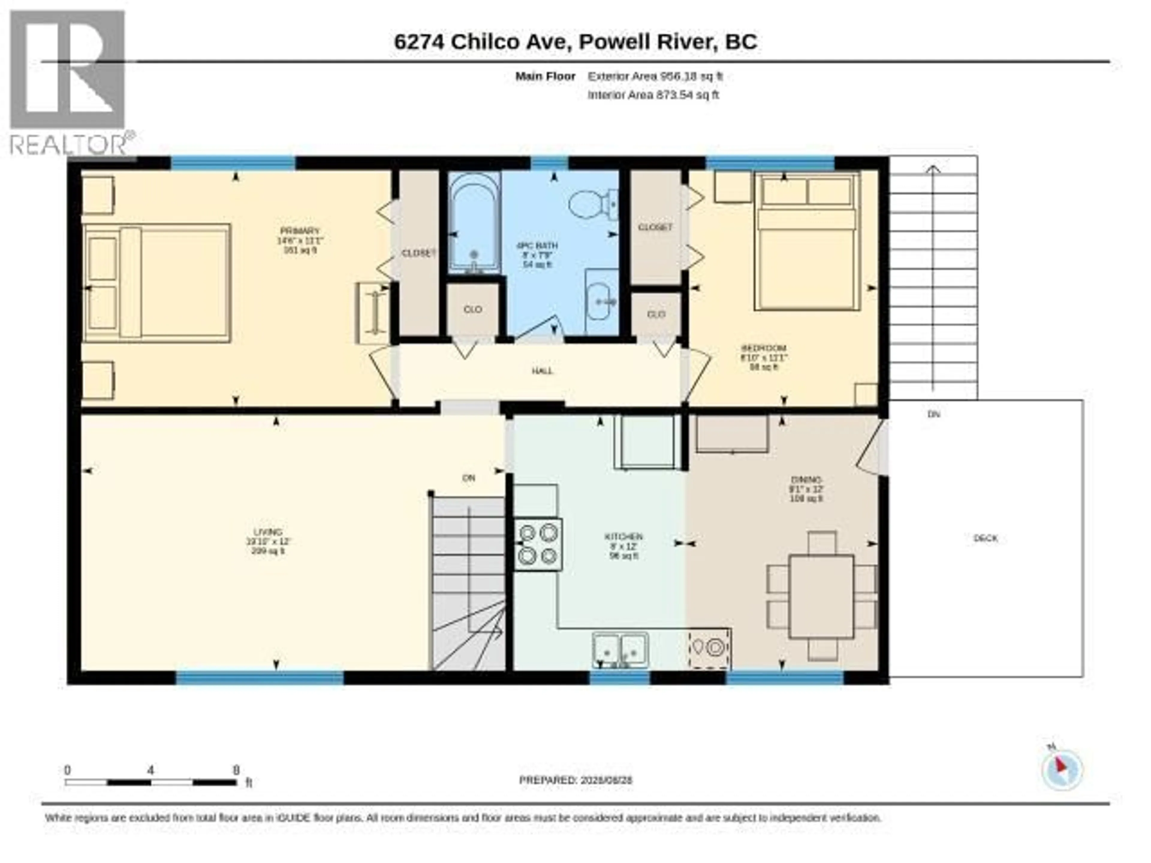 Floor plan for 6274 CHILCO AVE, Powell River British Columbia V8A4Y6