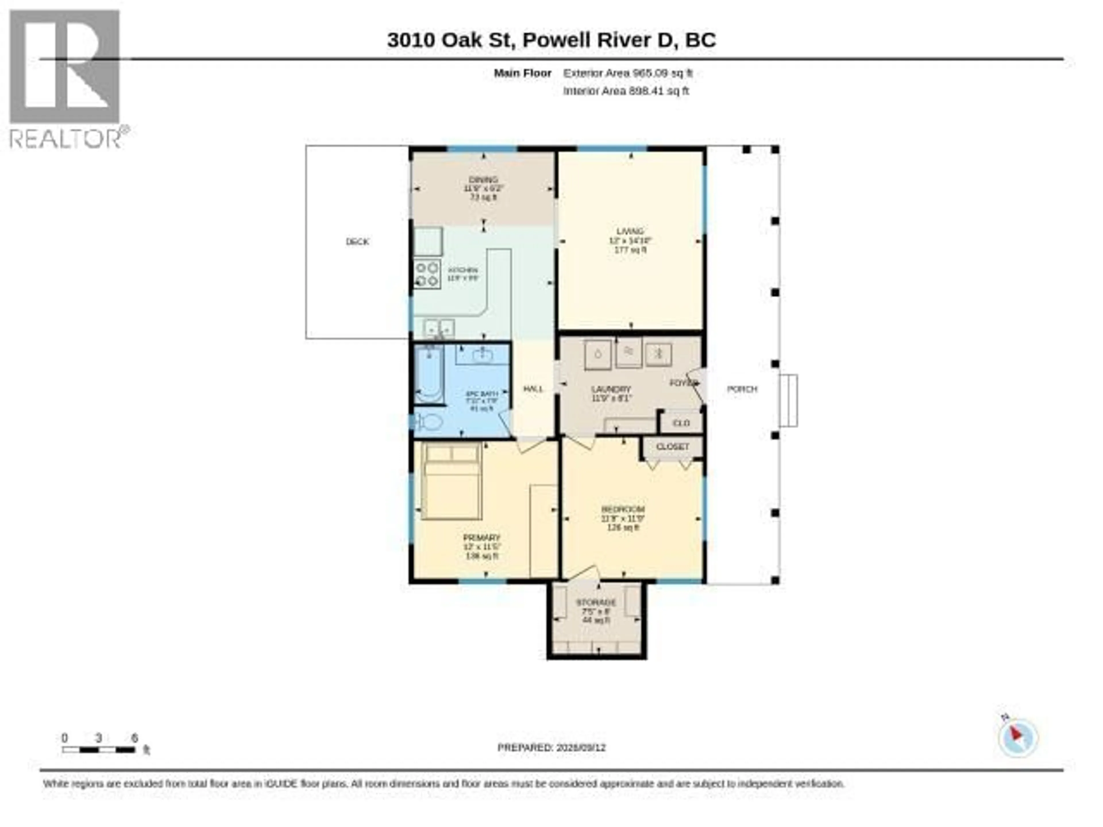 Floor plan for 3010 OAK STREET, Texada Island British Columbia V0N1W0