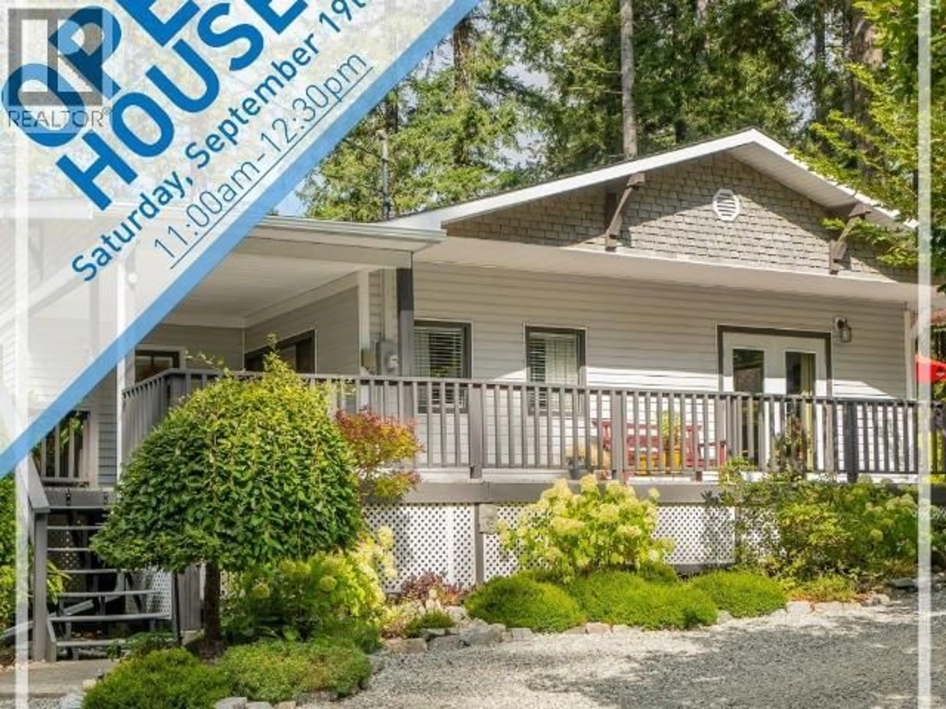 Home with vinyl exterior material, street for 11070 HIGHWAY 101, Powell River British Columbia V8A0L5