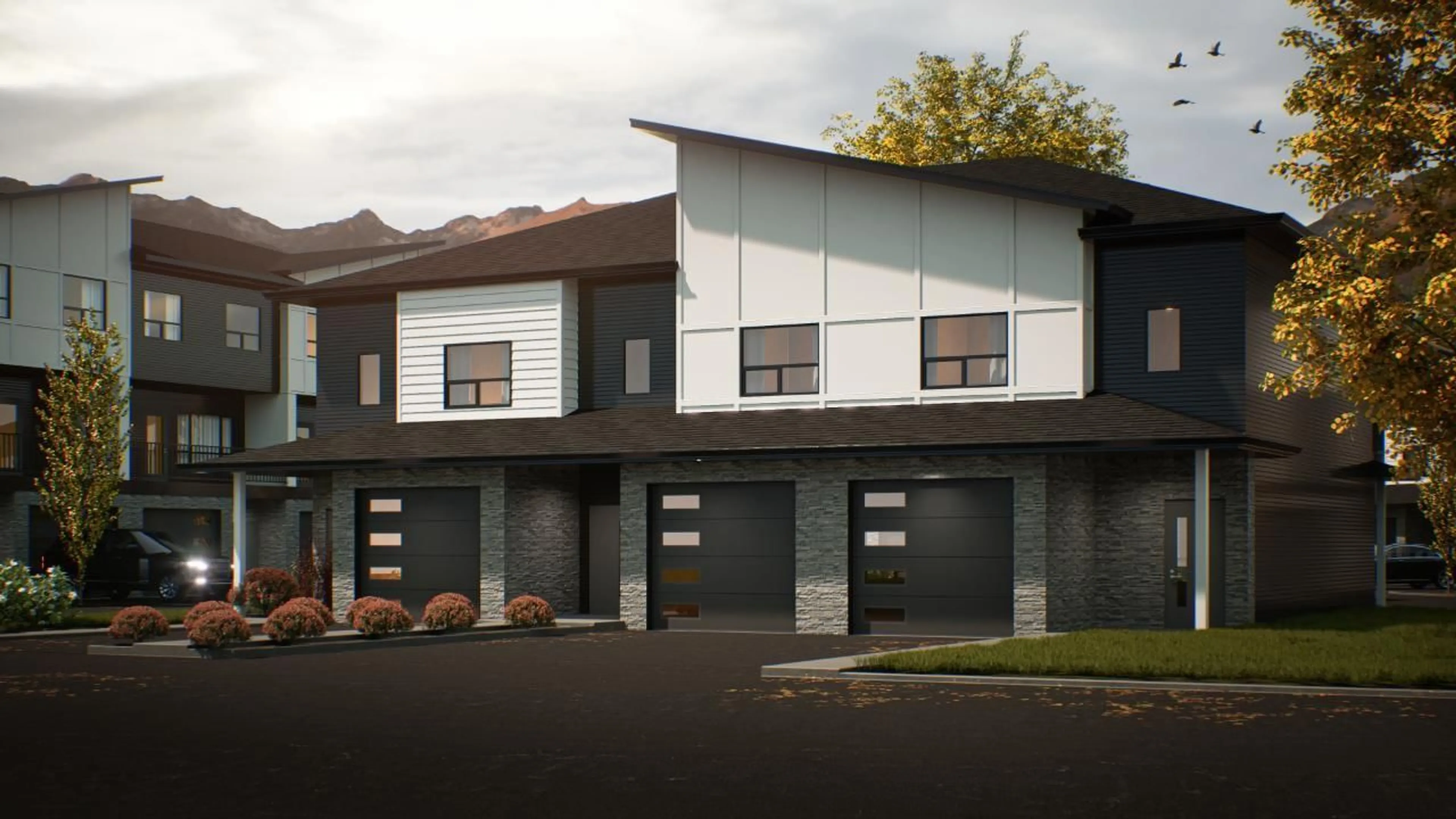 A pic from exterior of the house or condo for proposed - 102-800 RIVERSIDE WAY, Fernie British Columbia V0B1M7