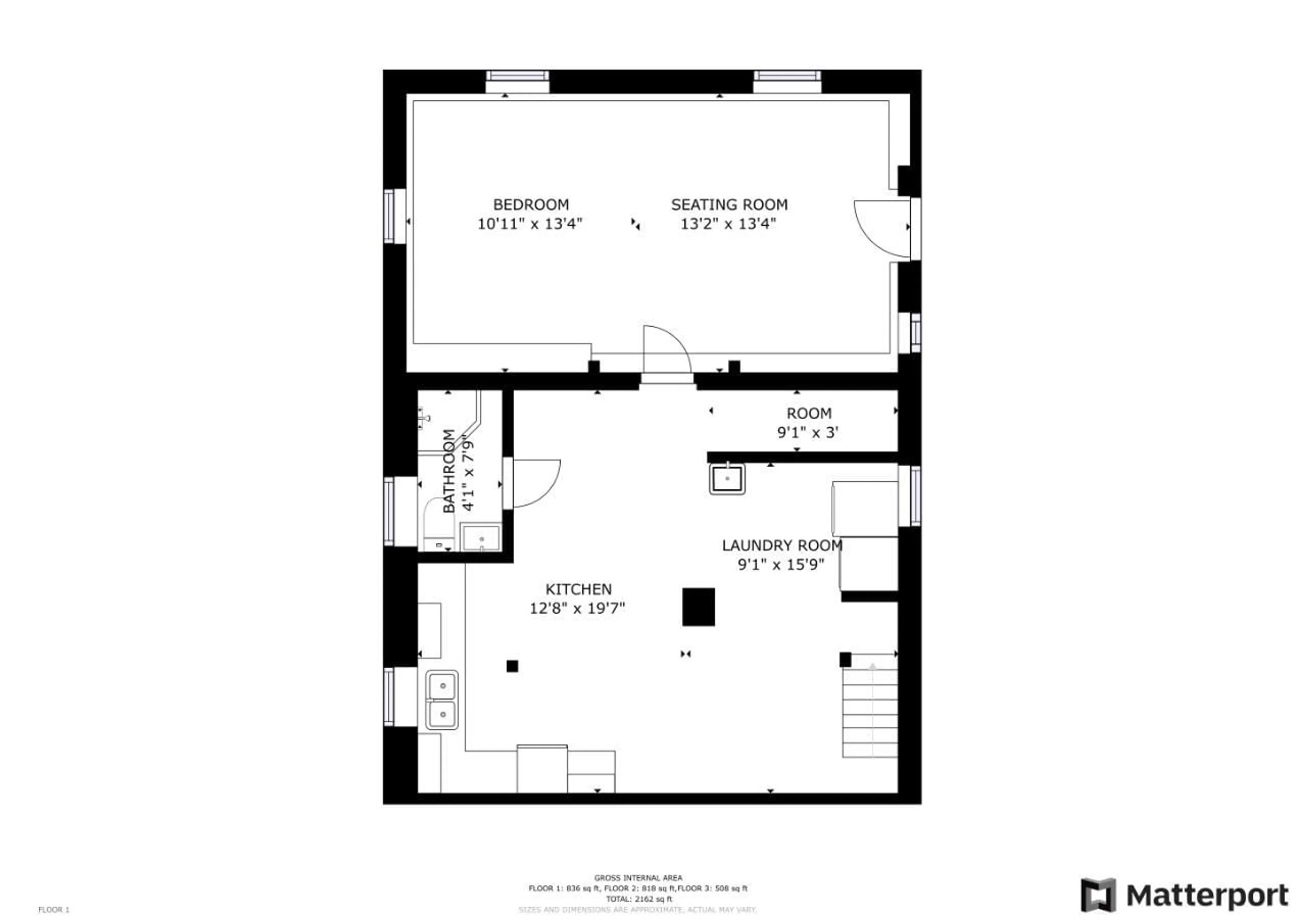 Floor plan for 1925 KOOTENAY AVENUE, Rossland British Columbia V0G1Y0