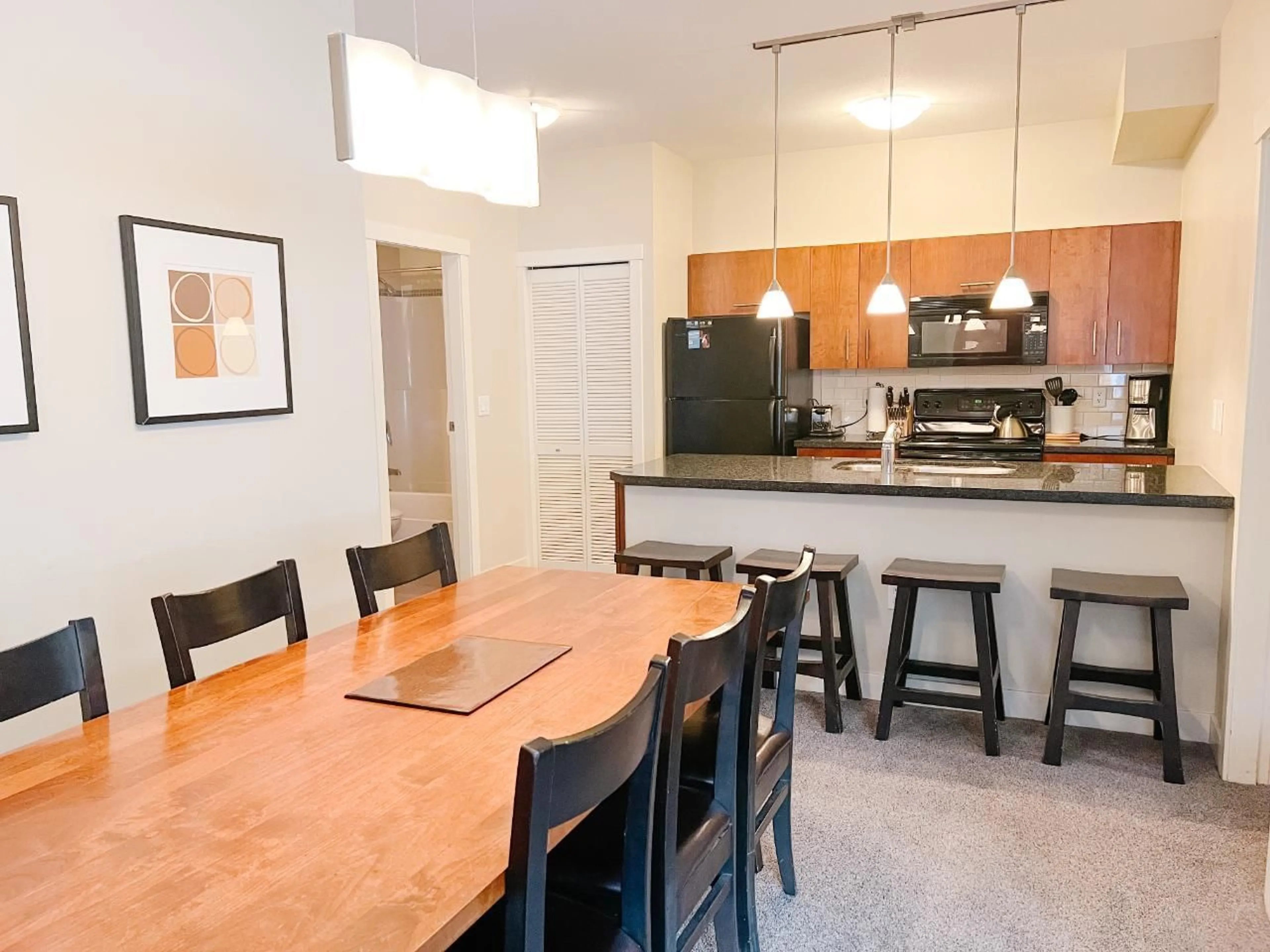 Open concept kitchen for 2049 SUMMIT Drive Unit# 115D, Panorama British Columbia V0A1T0