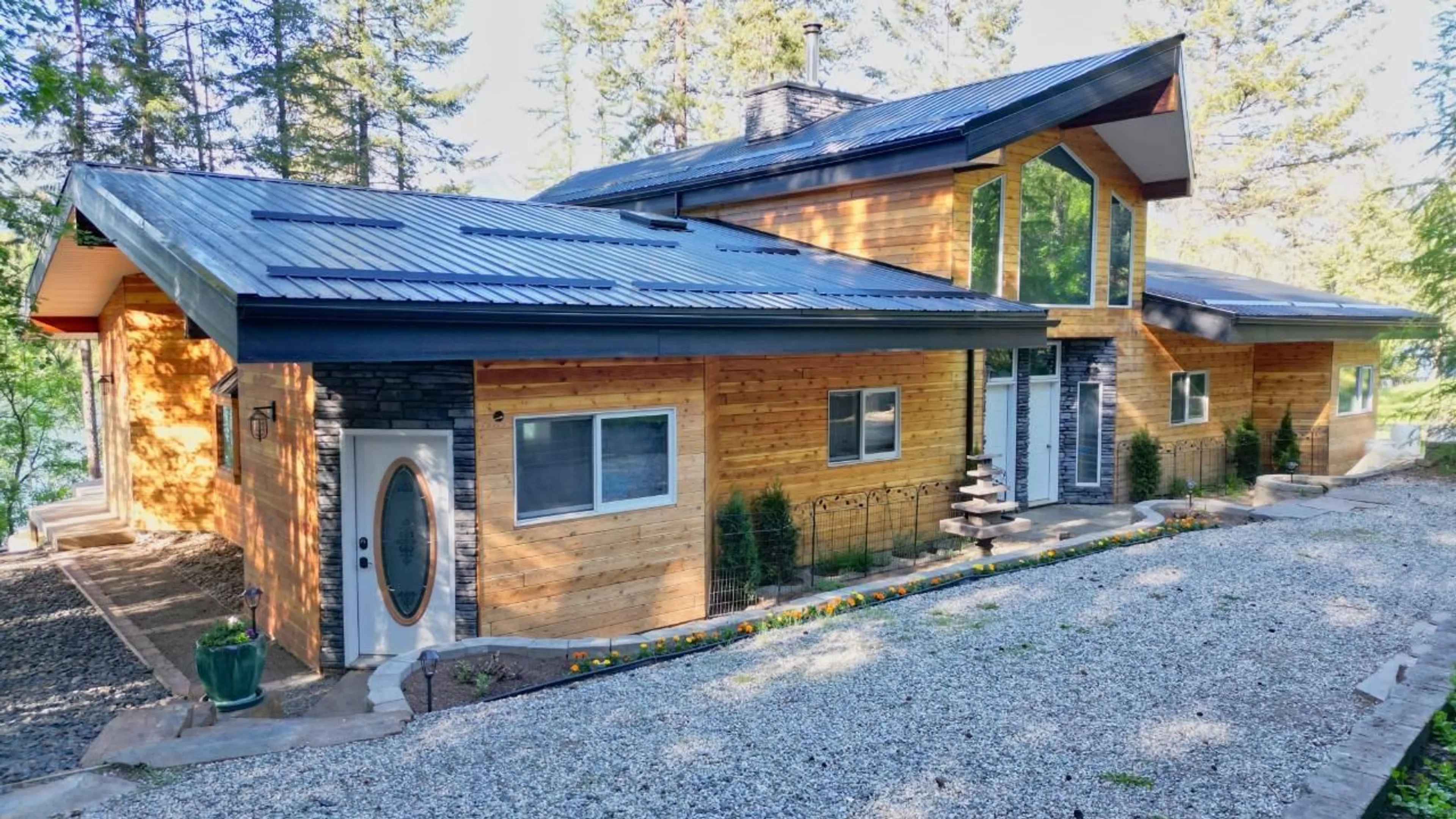 Frontside or backside of a home, cottage for 1323 TIE LAKE SHORE  S Road, Jaffray British Columbia V0B1T0