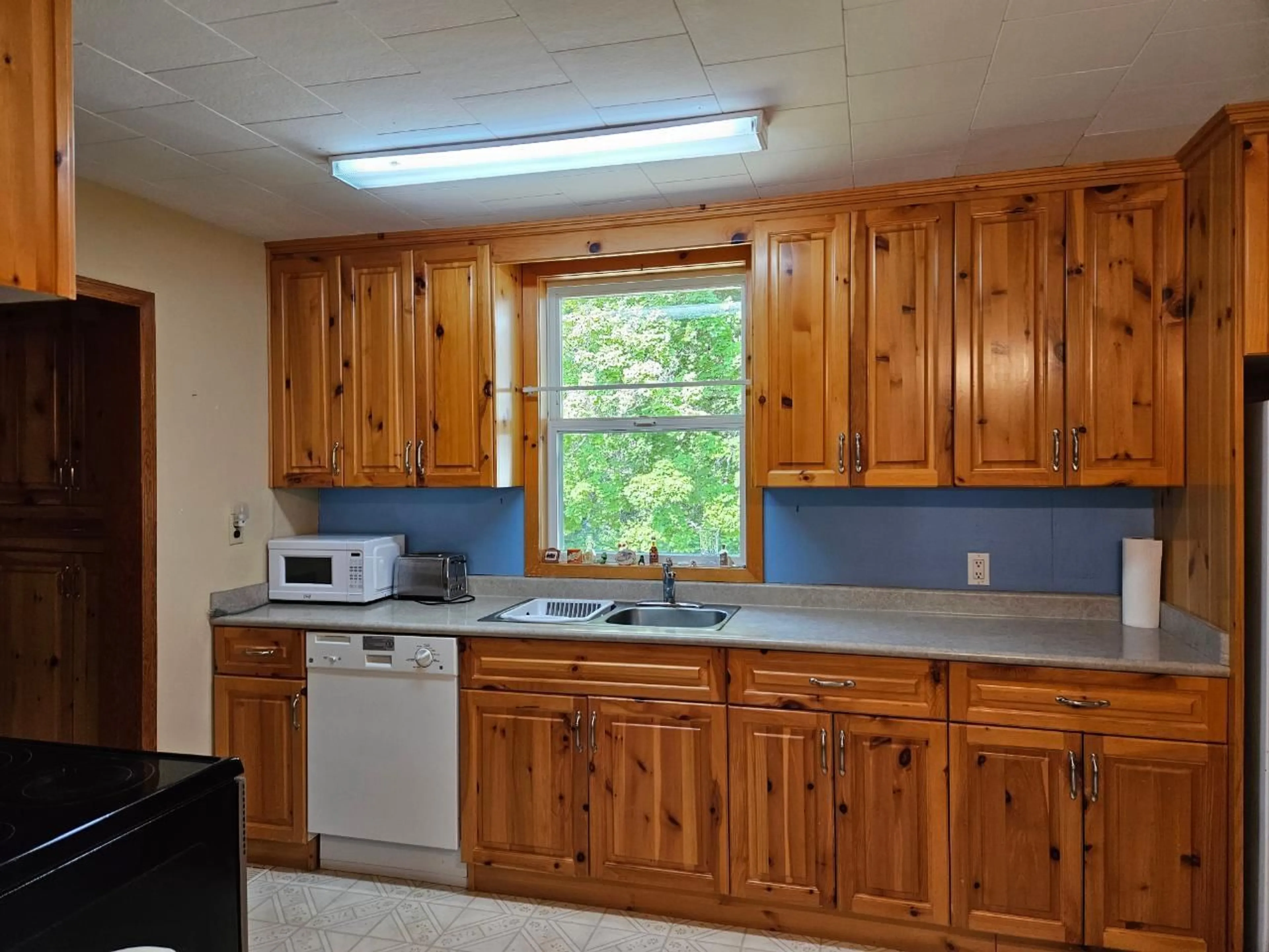 Standard kitchen, wood floors, cottage for 432 ALEXANDER Road, Nakusp British Columbia V0G1R1