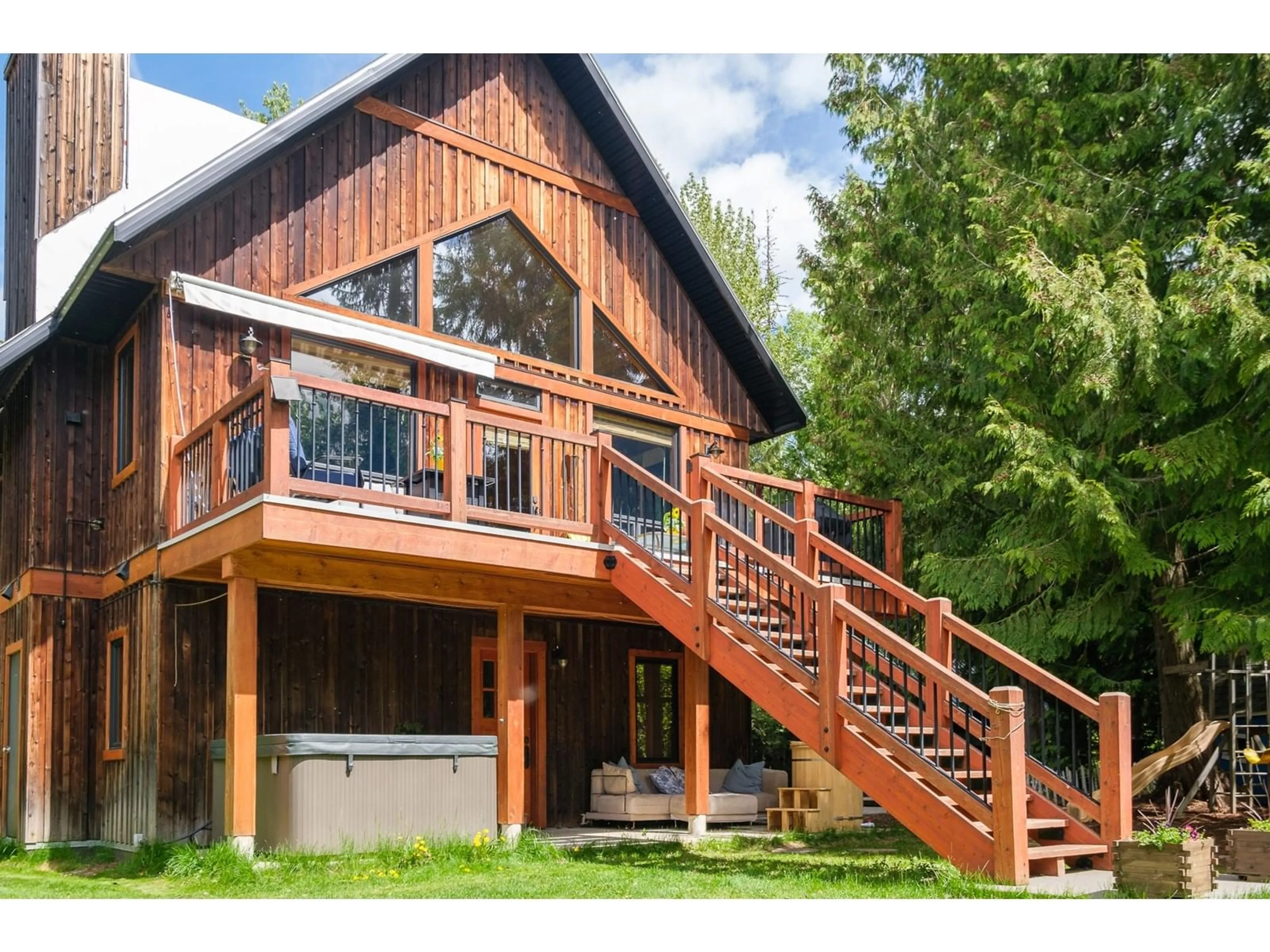 Frontside or backside of a home, cottage for 4630 MANN Road, Rossland British Columbia V0G1Y0