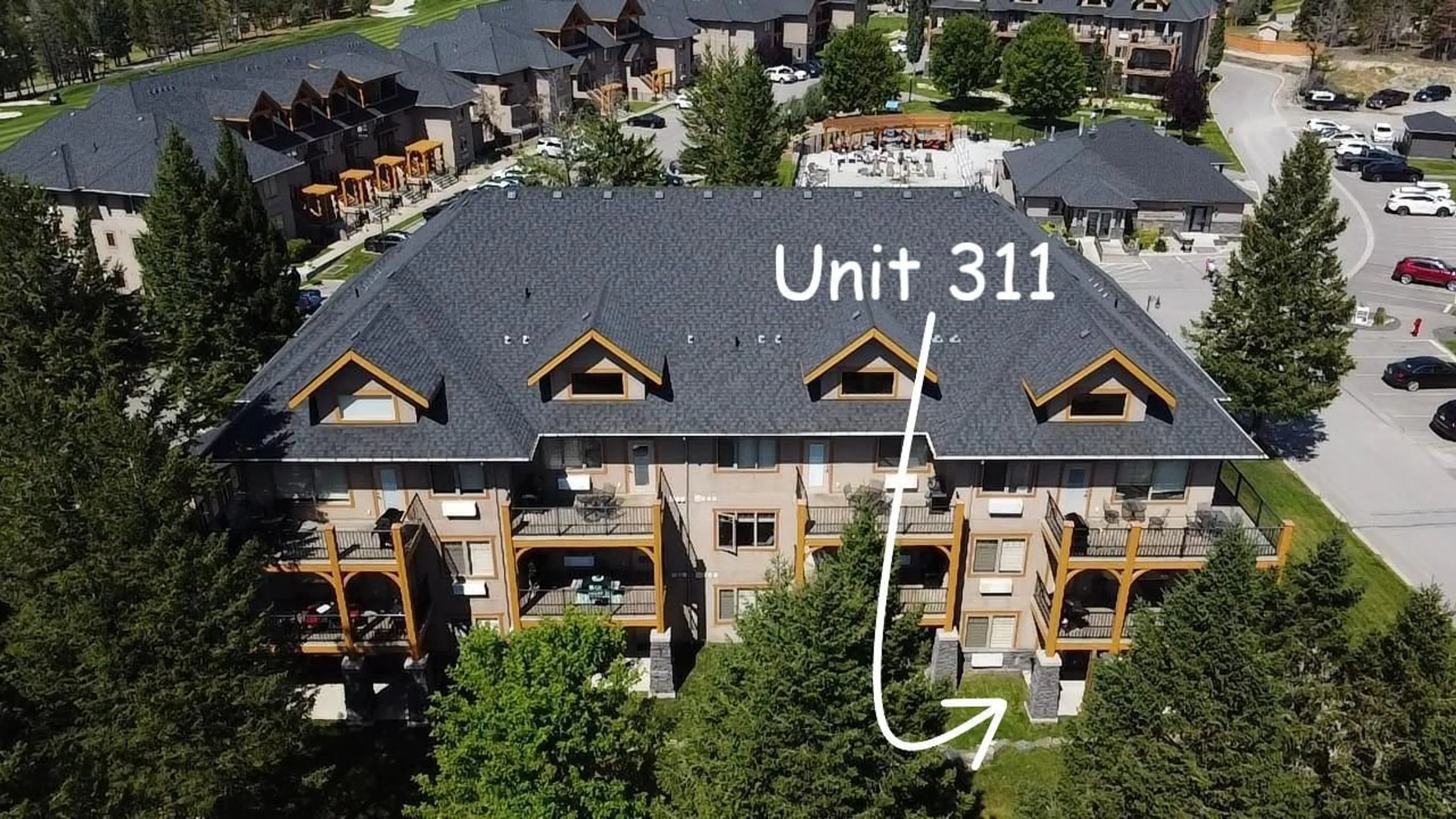 A pic from exterior of the house or condo for 311 B - 300 BIGHORN BOULEVARD, Radium Hot Springs British Columbia V0A1M0