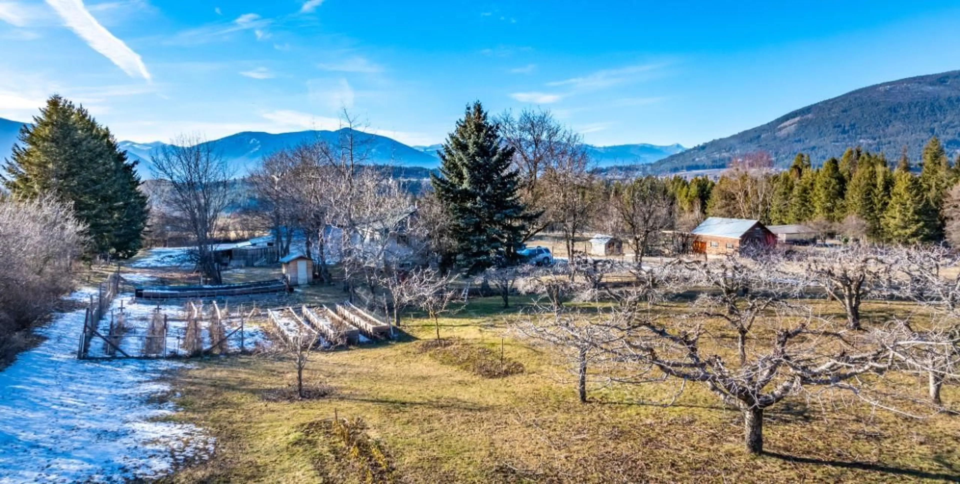 Fenced yard for 4275 CANYON LISTER ROAD, Canyon British Columbia V0B1C0