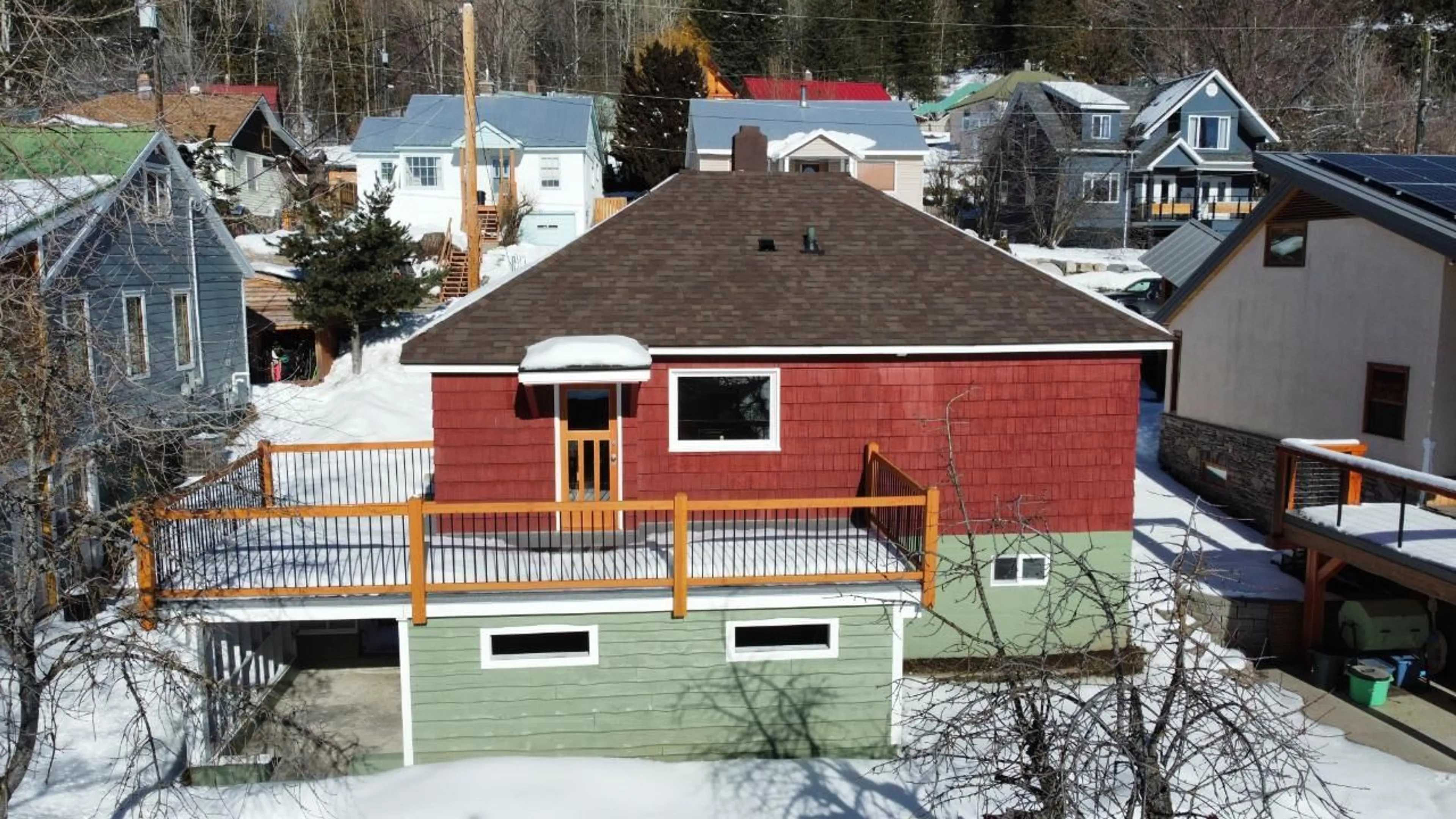 Frontside or backside of a home for 1983 MCLEOD AVENUE, Rossland British Columbia V0G1Y0