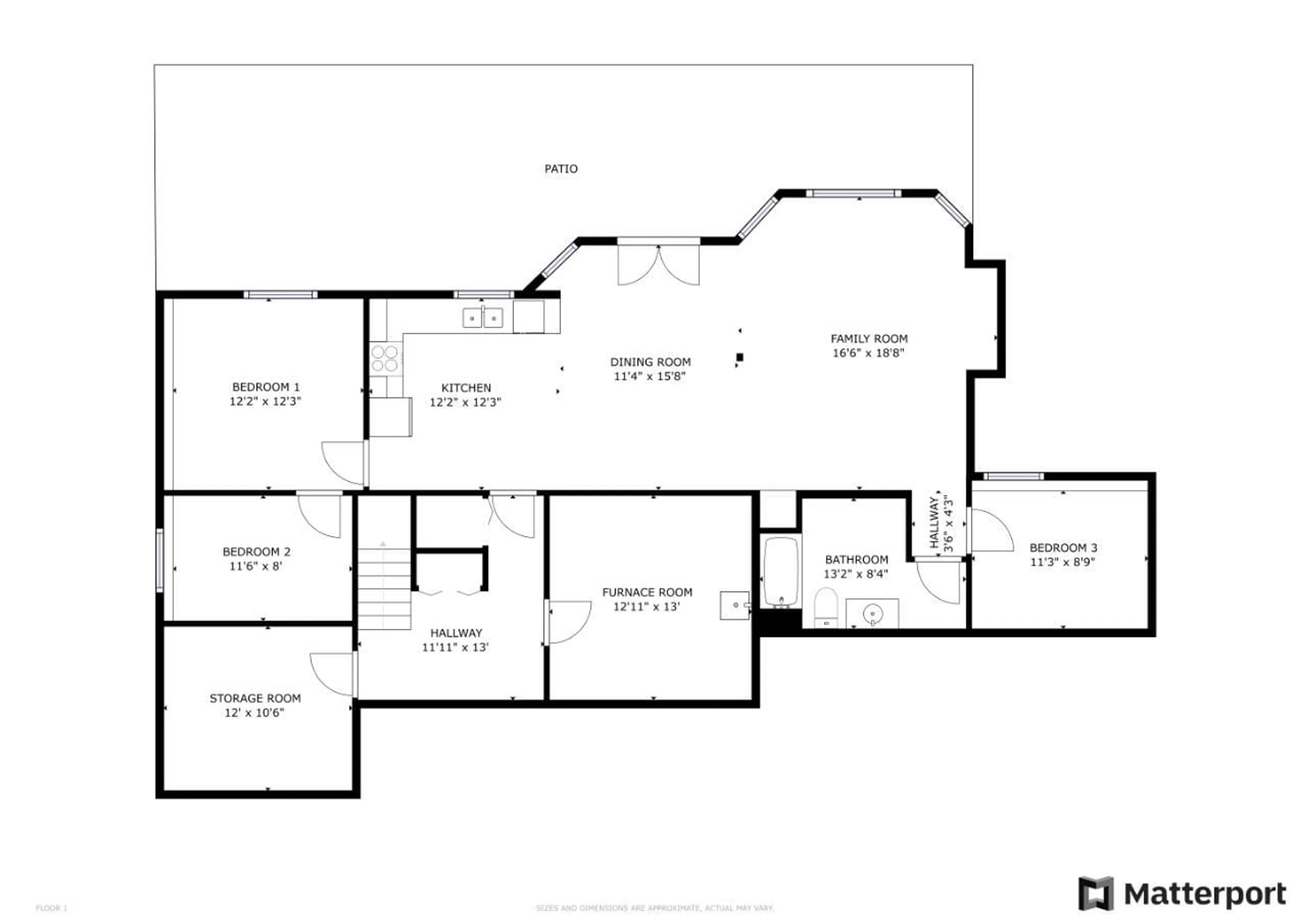 Floor plan for 6360 SUNSHINE DRIVE, Nelson British Columbia V1L6S1