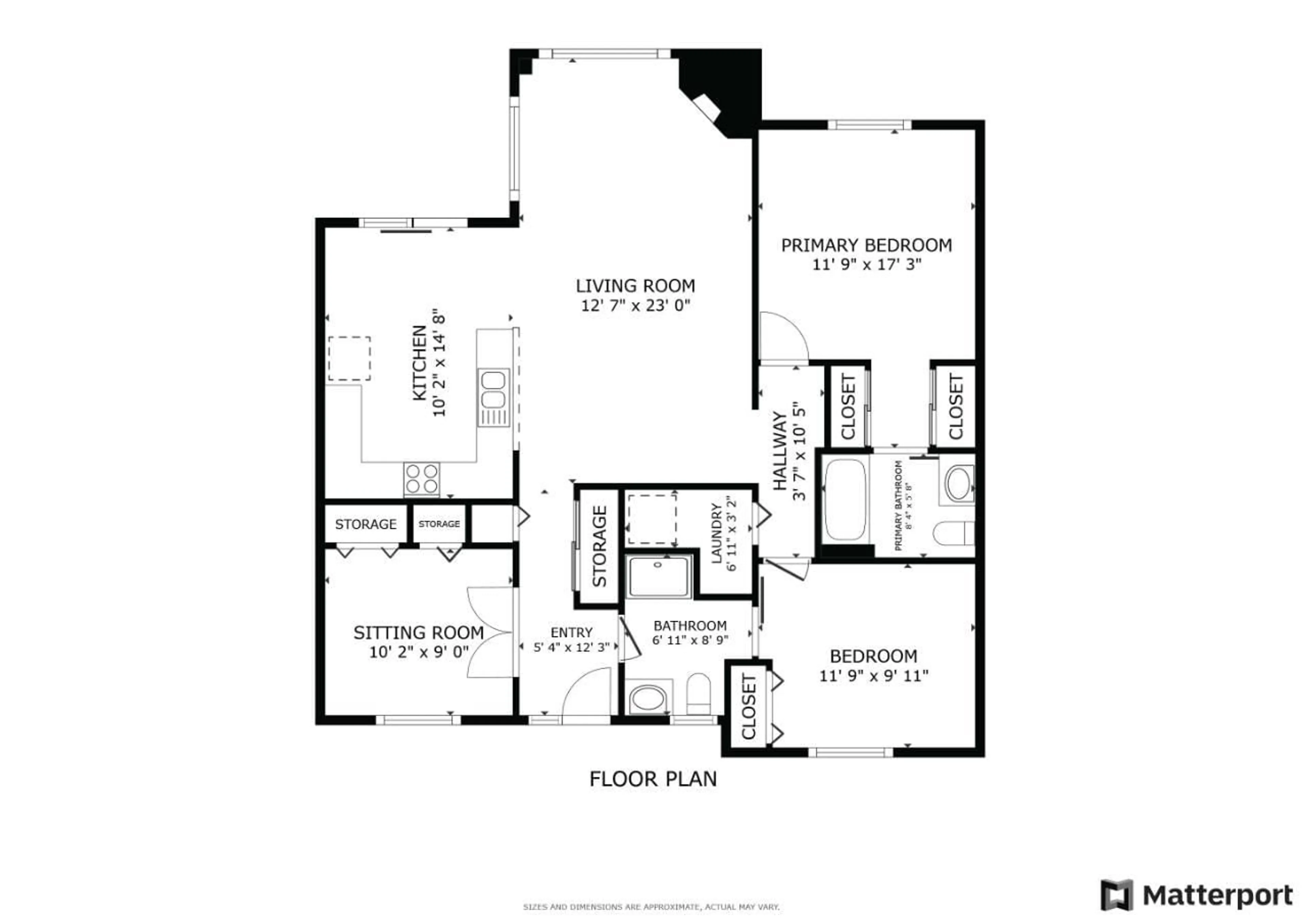 Floor plan for 105 - 38 HIGH STREET, Nelson British Columbia V1L6E7