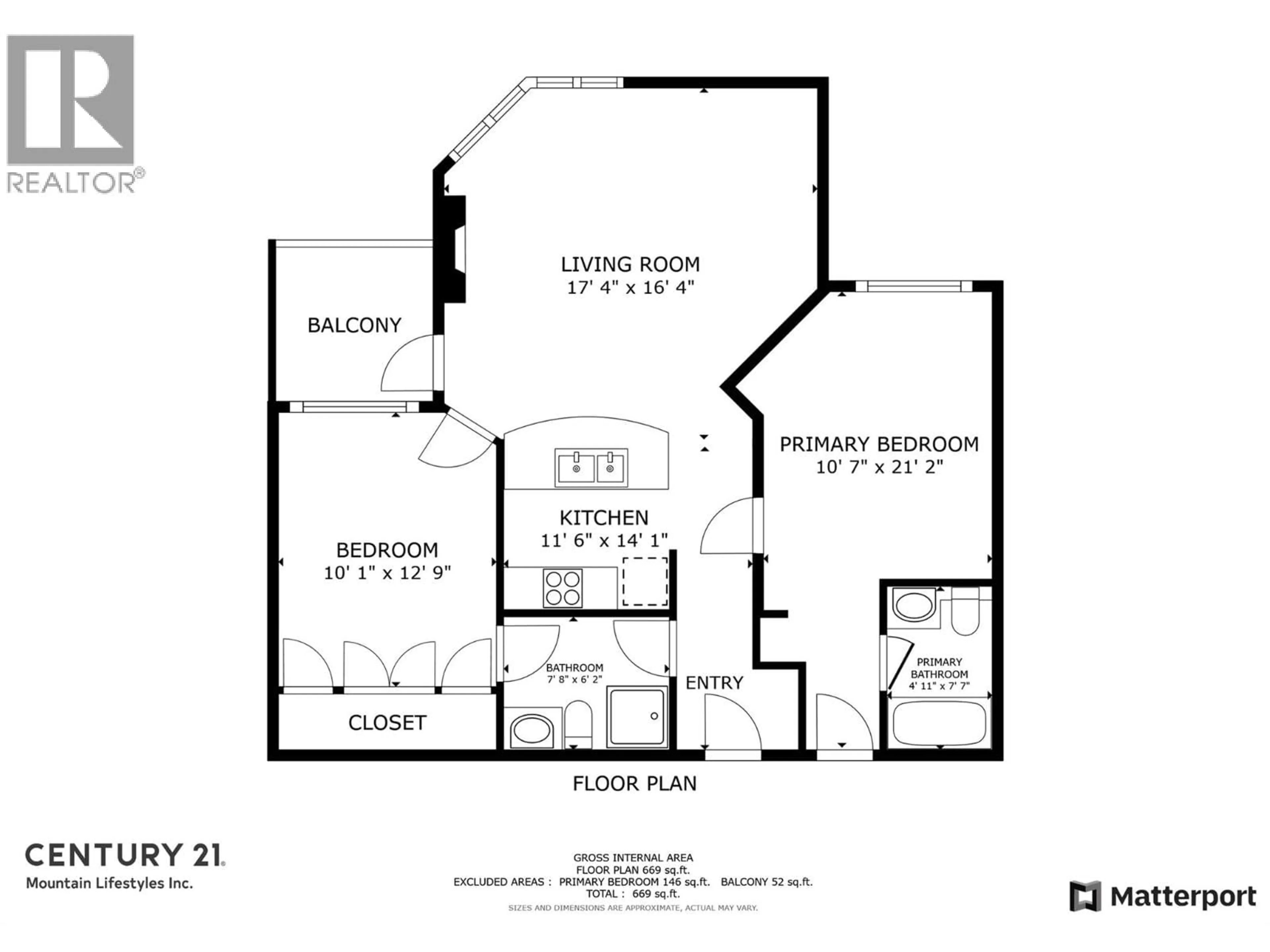 Floor plan for 643C - 4559 TIMBERLINE CRESCENT, Fernie British Columbia V0B1M6