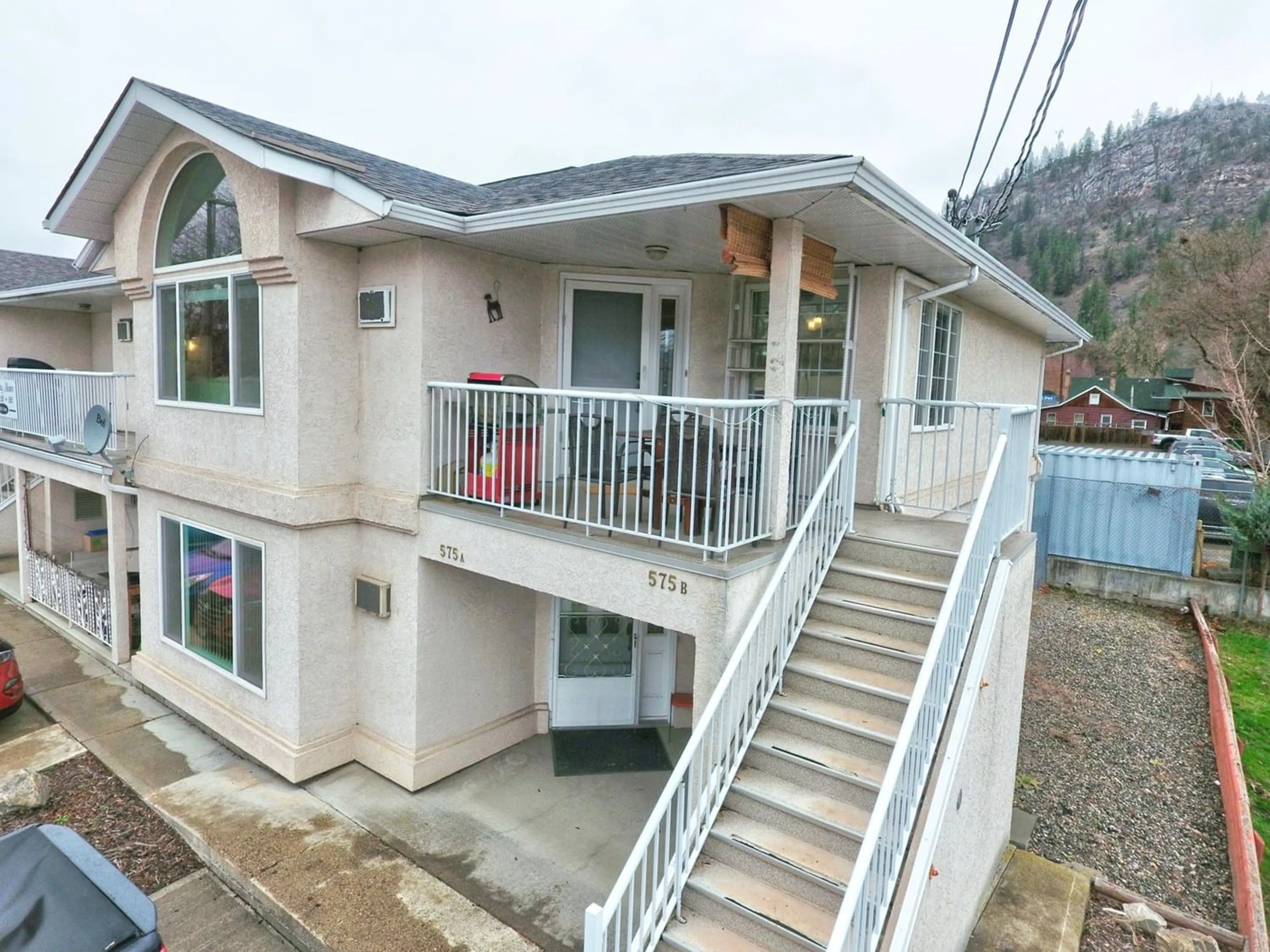 A pic from exterior of the house or condo, cottage for 575 73RD Avenue Unit# B, Grand Forks British Columbia V0H1H0