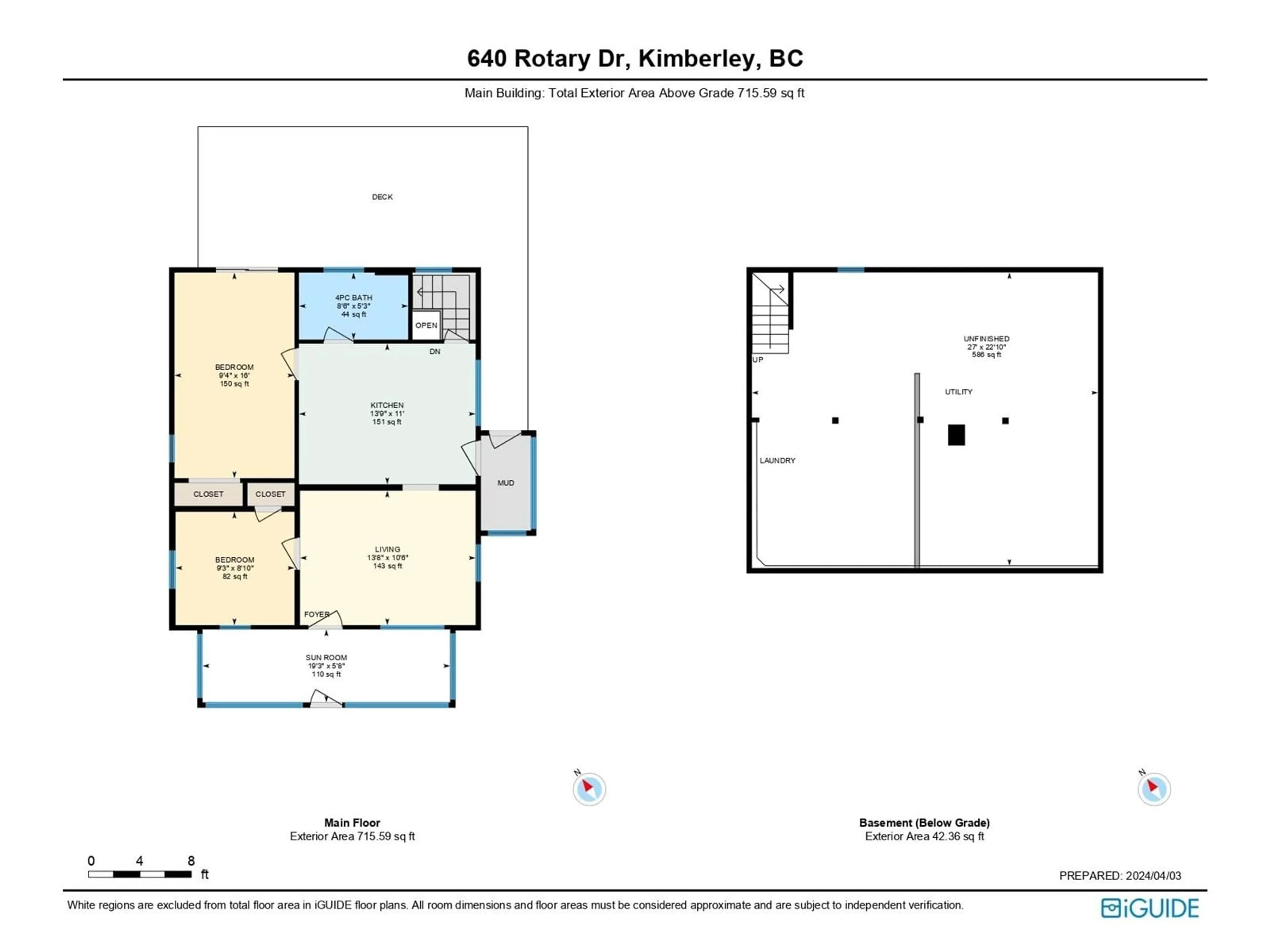 Floor plan for 640 ROTARY Drive, Kimberley British Columbia V1A1E3