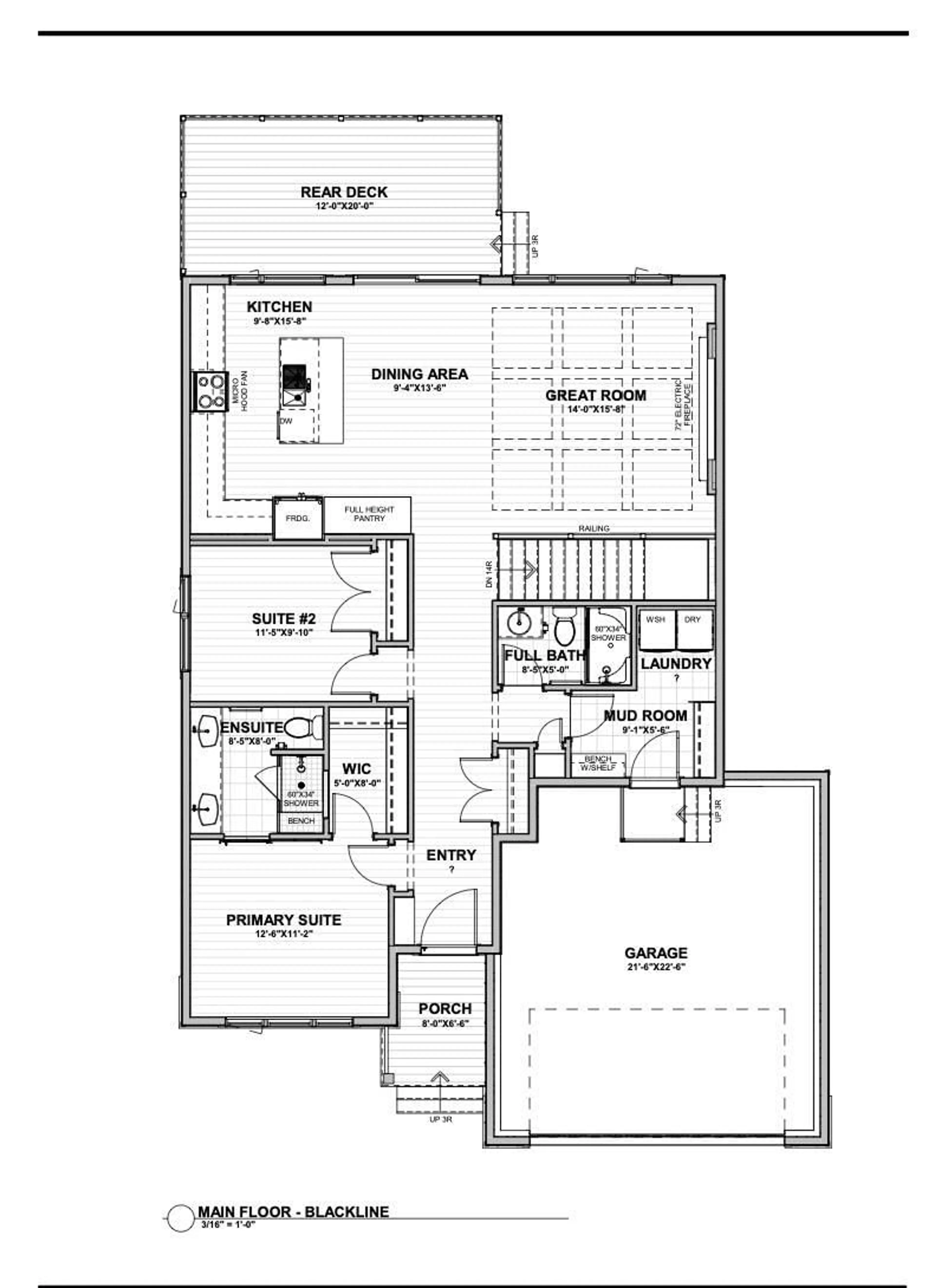 Floor plan for Lot 13 FOXWOOD TRAIL, Windermere British Columbia V0B2L2