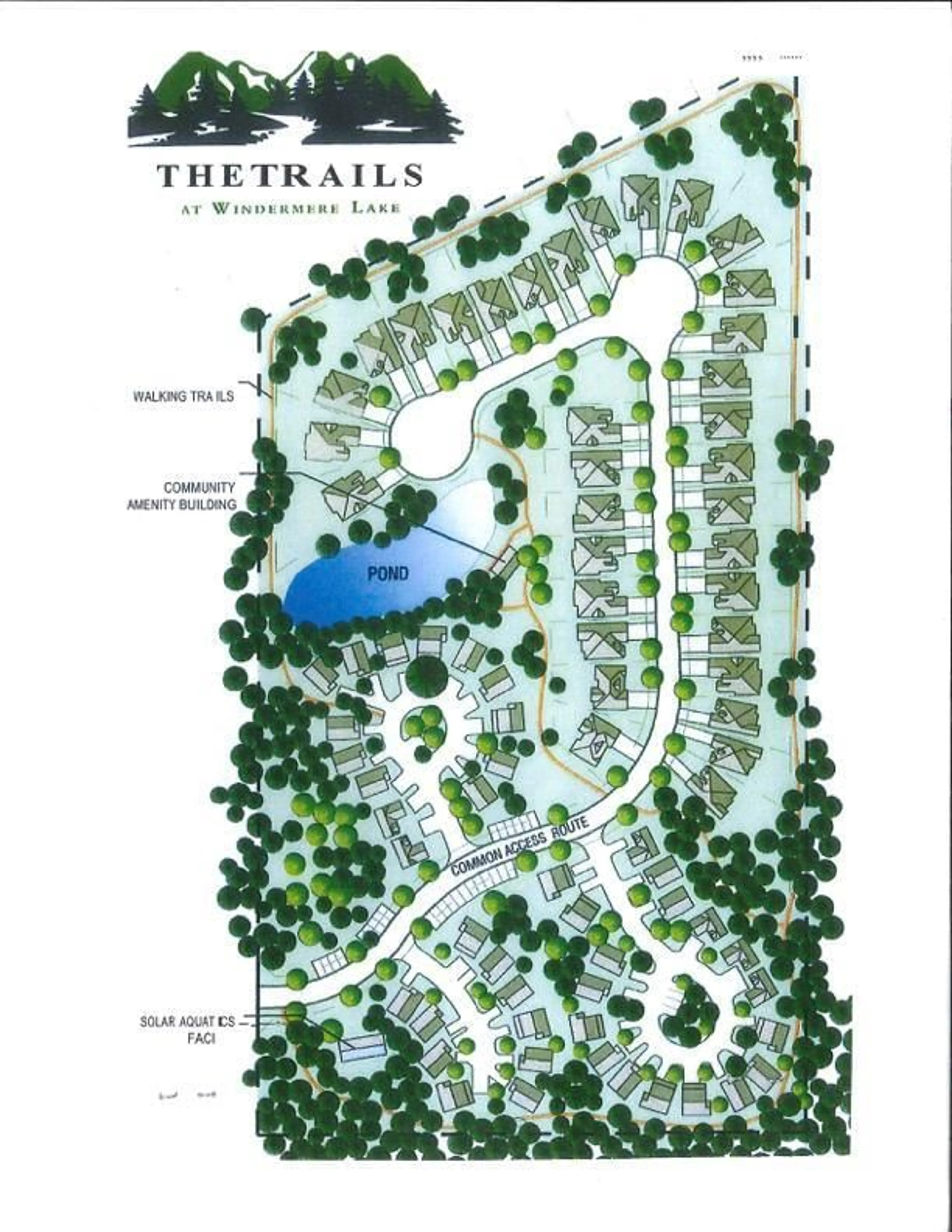 Floor plan for Lot 13 FOXWOOD TRAIL, Windermere British Columbia V0B2L2