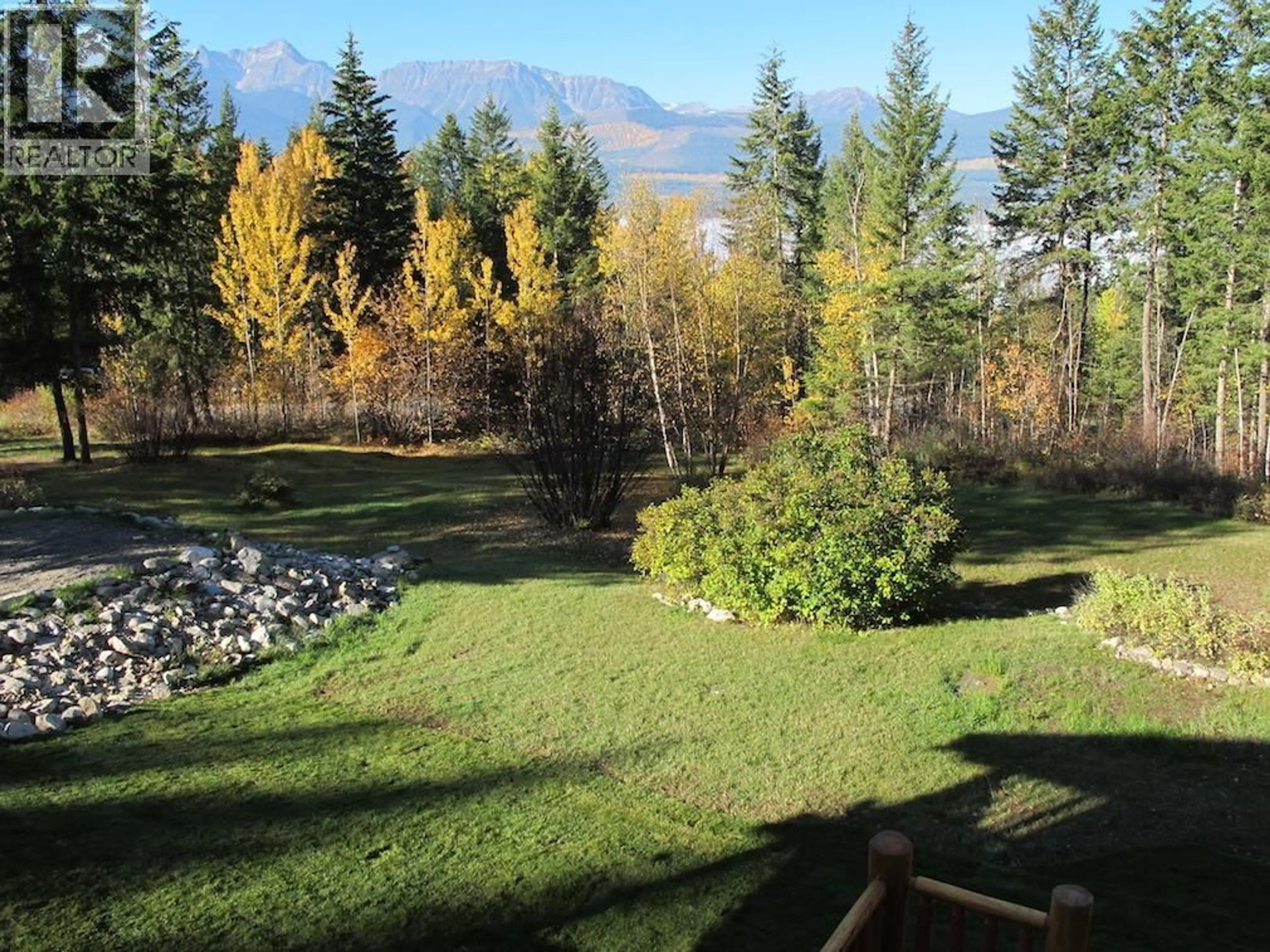 A pic from outside/outdoor area/front of a property/back of a property/a pic from drone, mountain view for 823 CRANDALL ROAD, Golden British Columbia V0A1H2