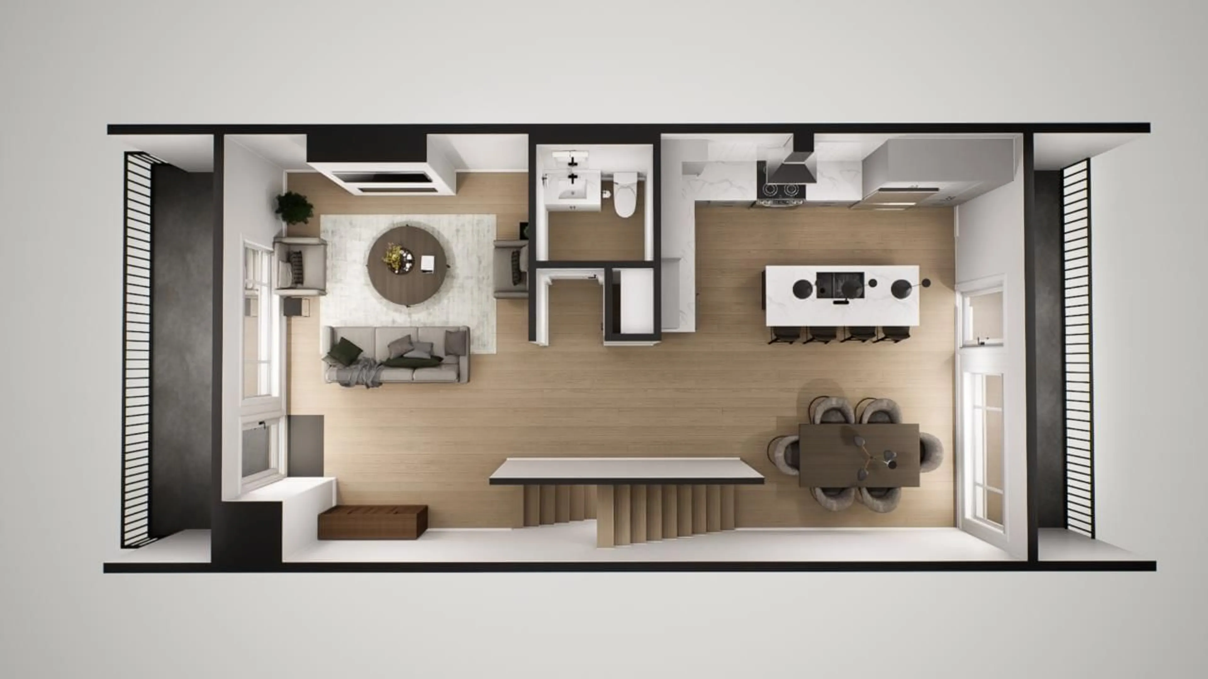 Floor plan for 800 RIVERSIDE Way Unit# 302, Fernie British Columbia V0B1M7