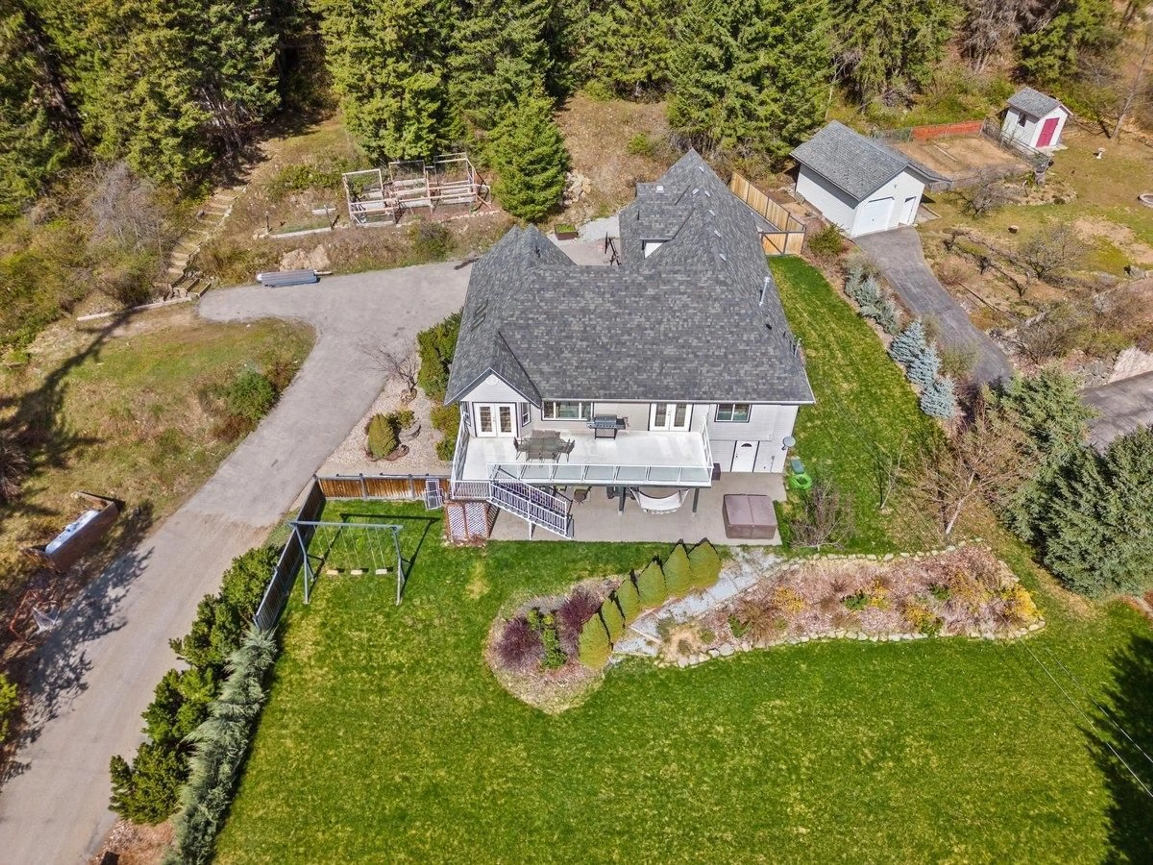 Frontside or backside of a home for 4165 BROWN ROAD, Bonnington British Columbia V0G2G3