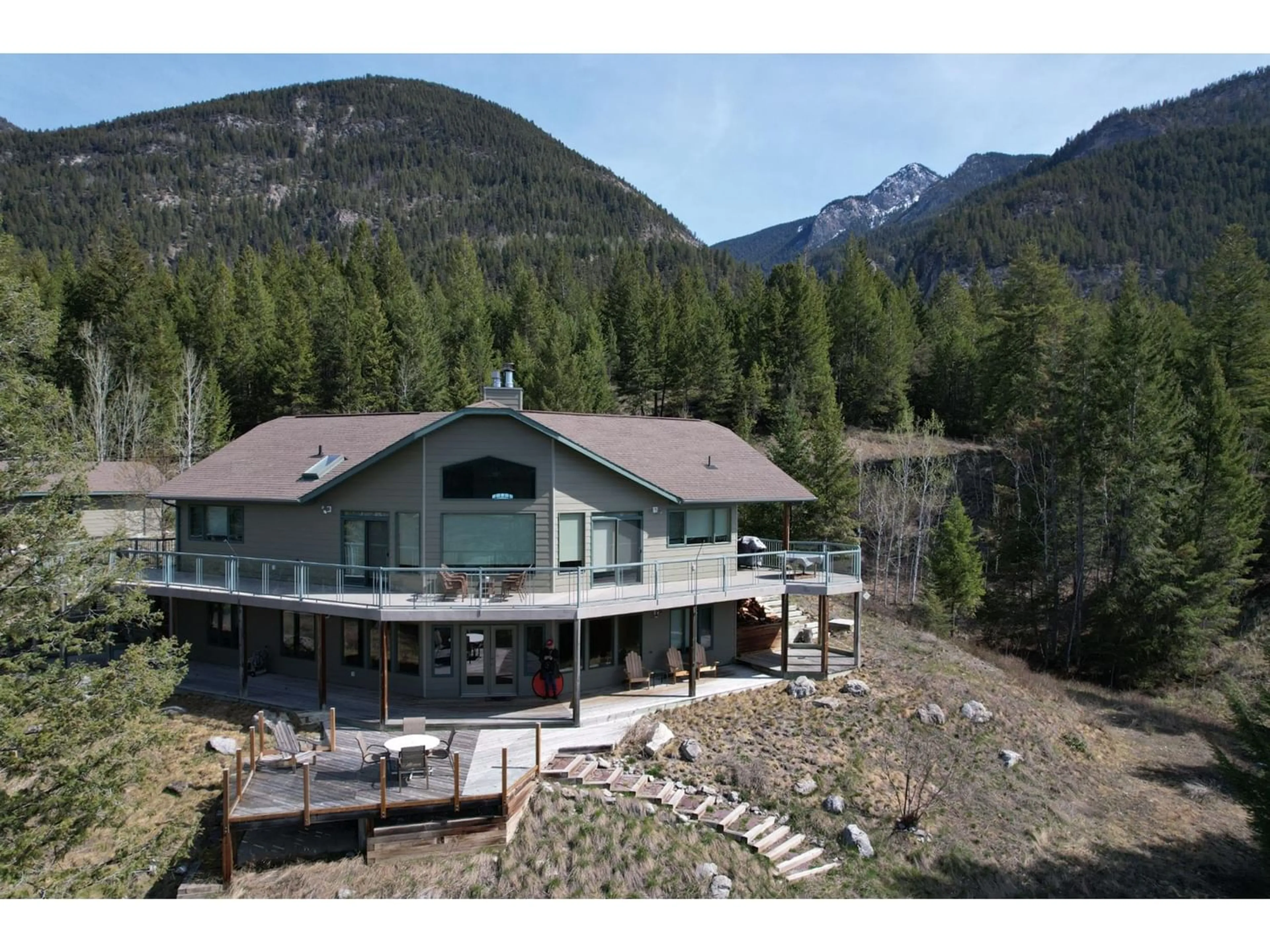 A pic from exterior of the house or condo, mountain for 2360/2380 95 Highway, Spillimacheen British Columbia V0A1P0