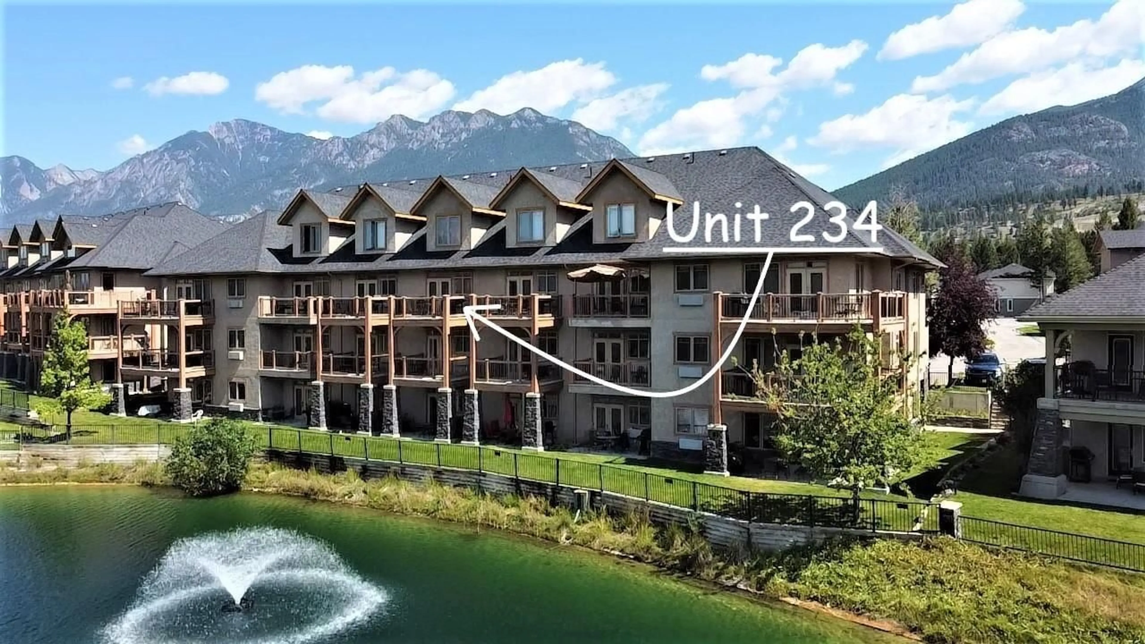 A pic from exterior of the house or condo for 234 A - 200 BIGHORN BOULEVARD, Radium Hot Springs British Columbia V0A1M0