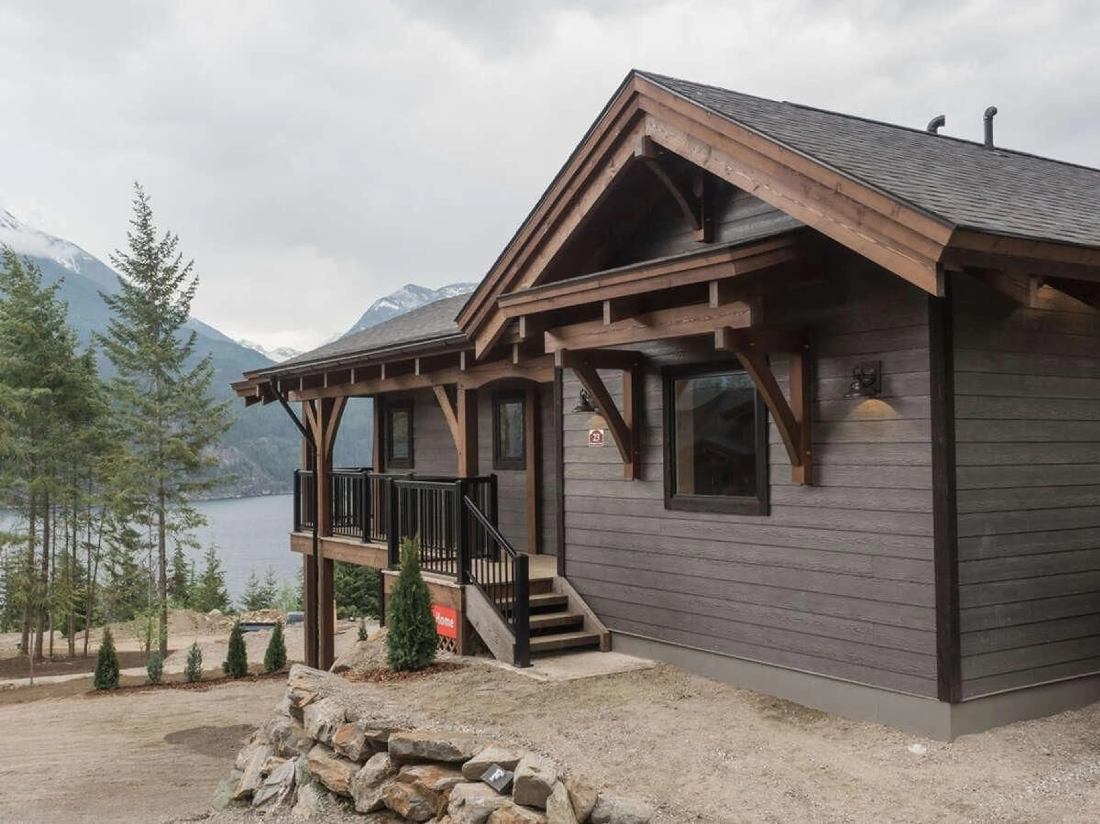 Frontside or backside of a home, cottage for 23 BIRCH BEND Grove, Kaslo British Columbia V0G1M0