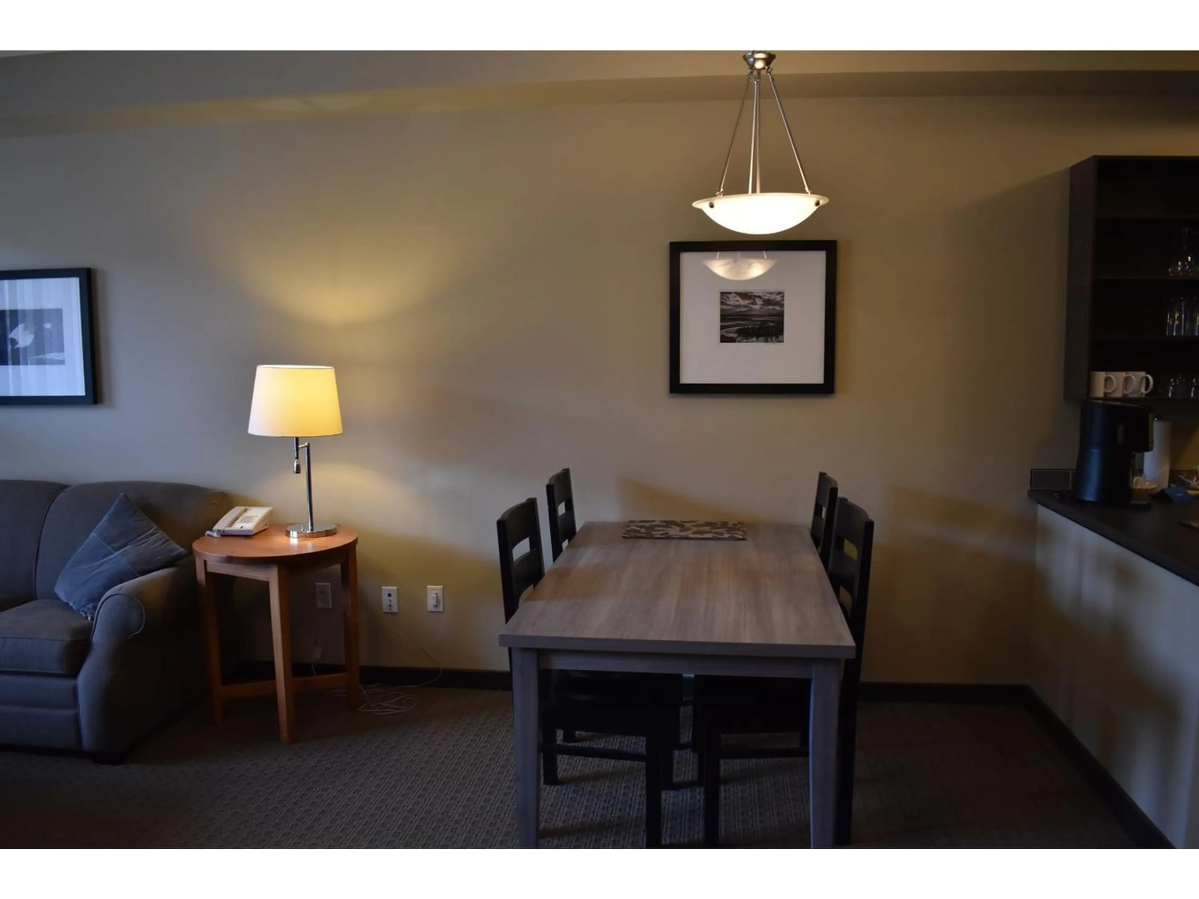 Dining room, wood floors, cottage for 2064 SUMMIT Drive Unit# 110, Panorama British Columbia V0A1T0