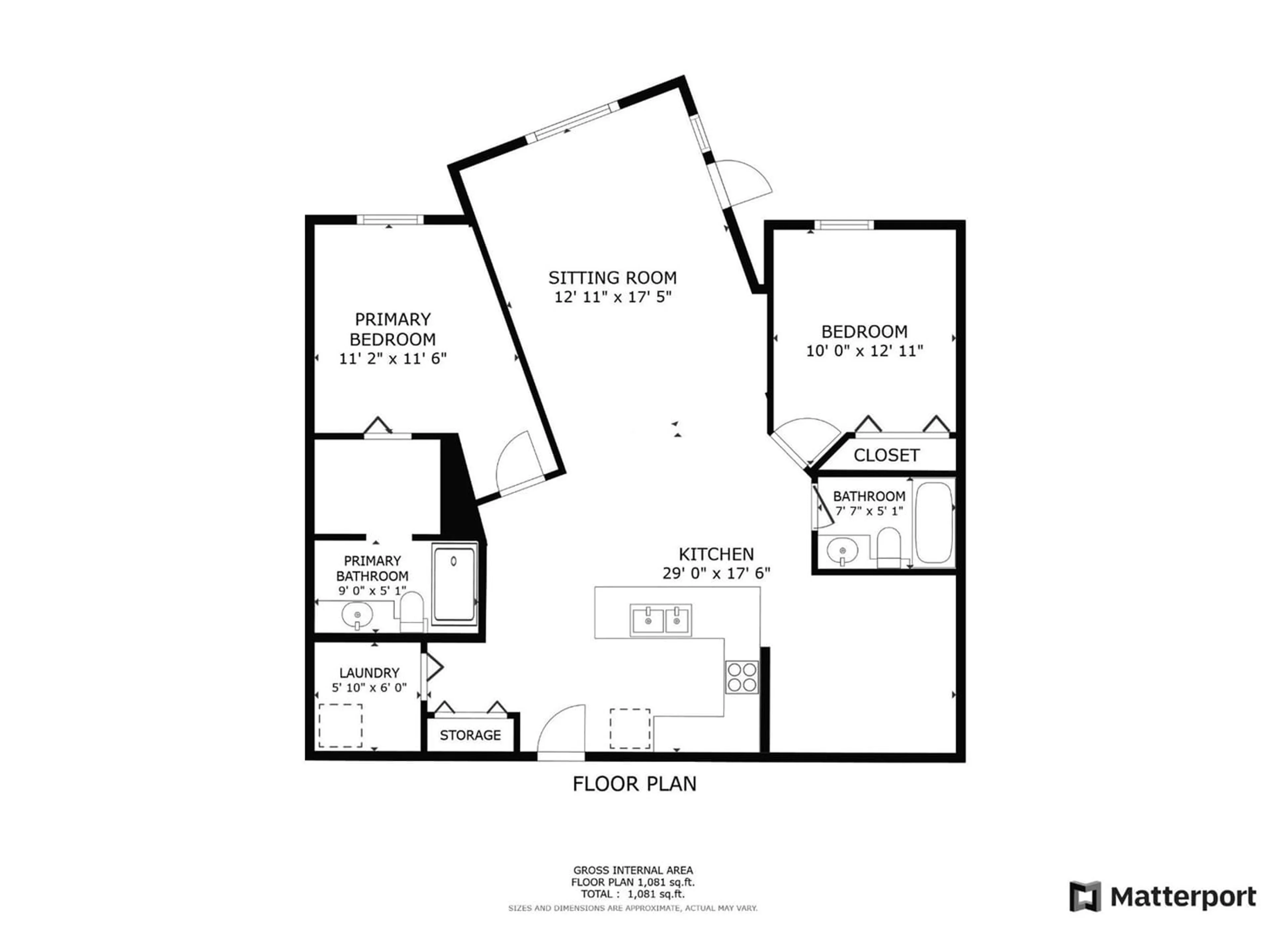 Floor plan for 2317 - 205 THIRD AVENUE, Invermere British Columbia V0A1K7