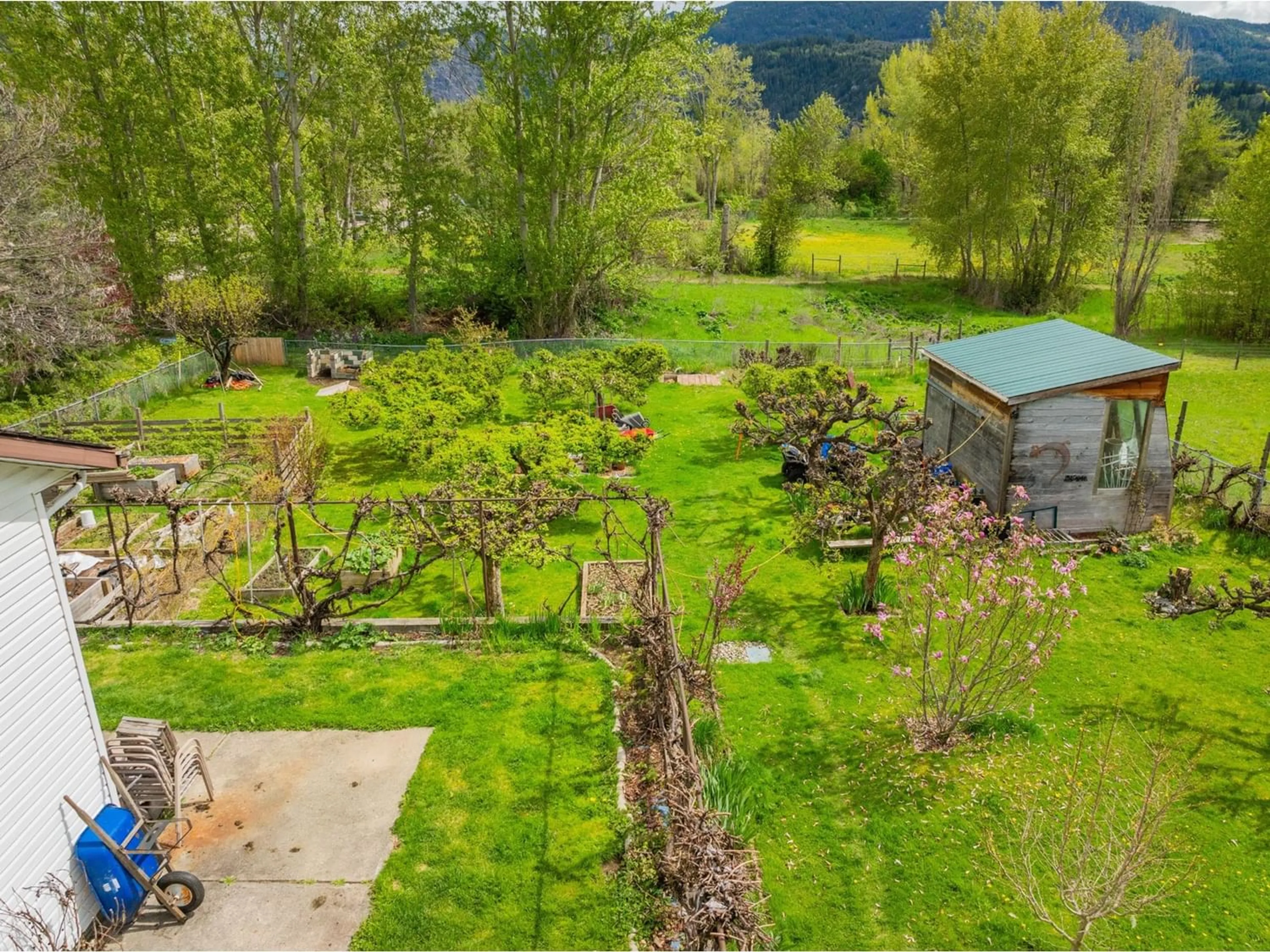 Fenced yard for 701 5TH AVE, Castlegar British Columbia V1N1W7