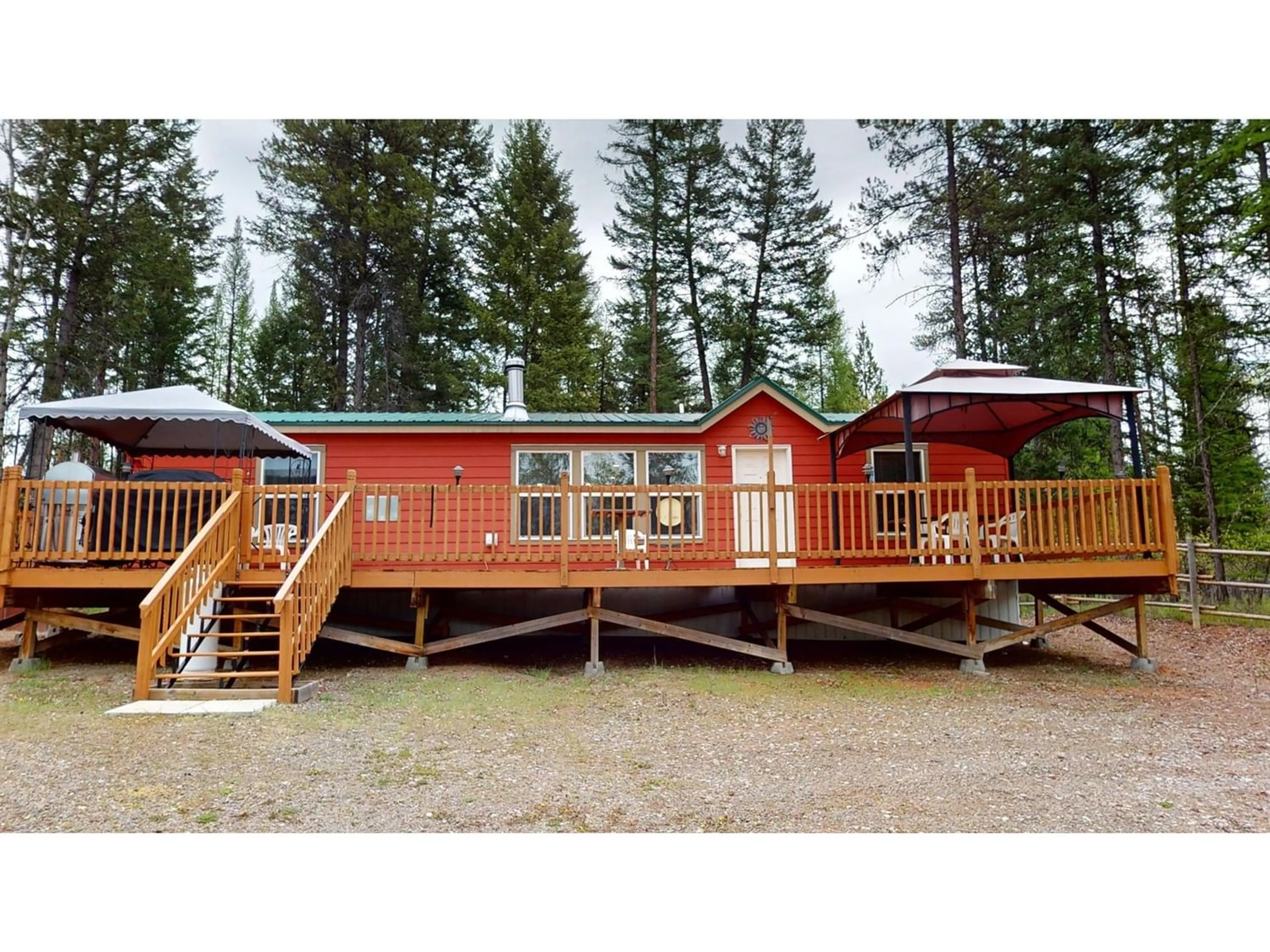 Frontside or backside of a home, cottage for 6310 TIE LAKE SHORE  N Road, Jaffray British Columbia V0B1T0