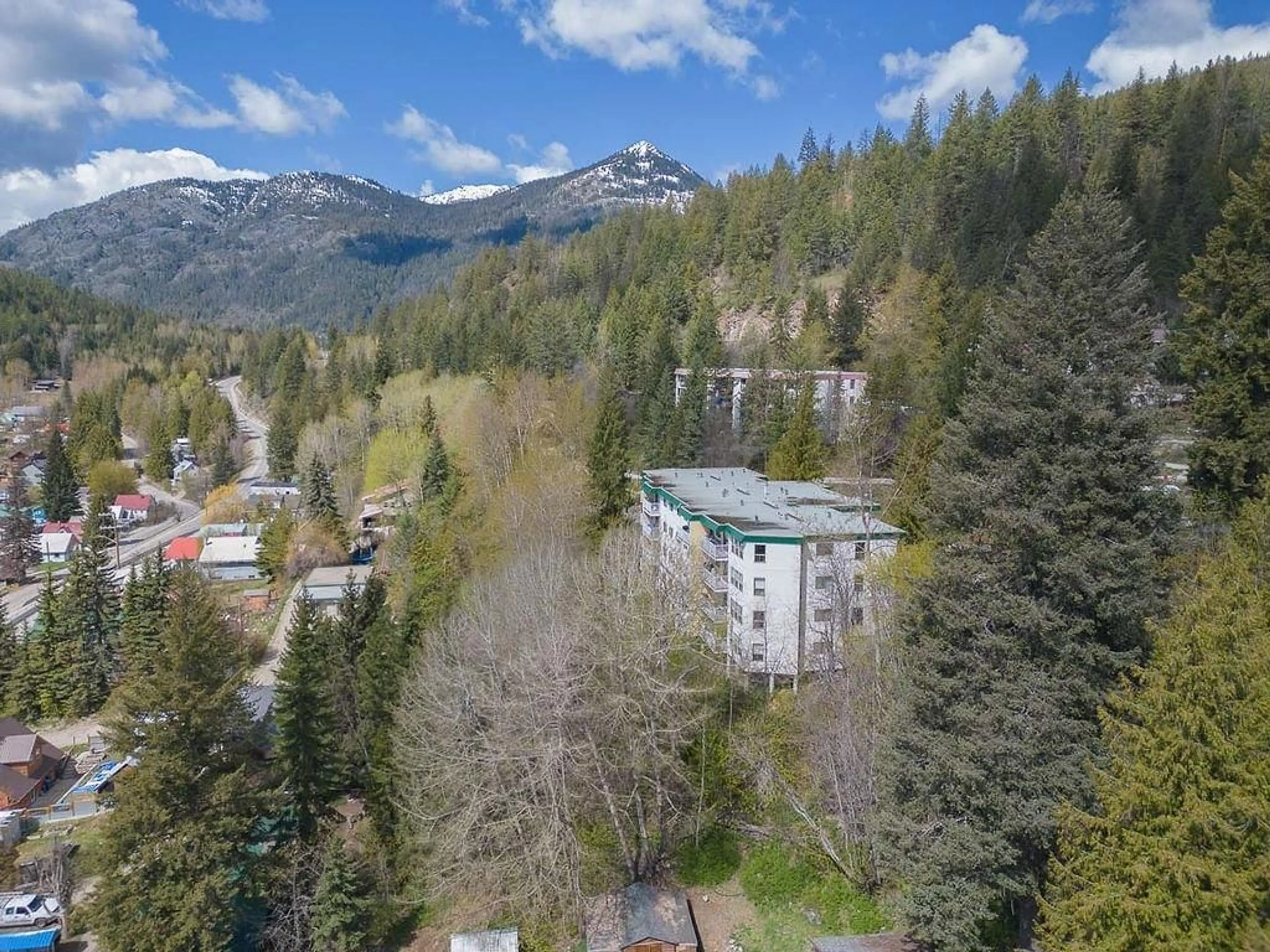 A pic from exterior of the house or condo, the view of mountain for 1611 NICKELPLATE Road Unit# 308, Rossland British Columbia V0G1Y0