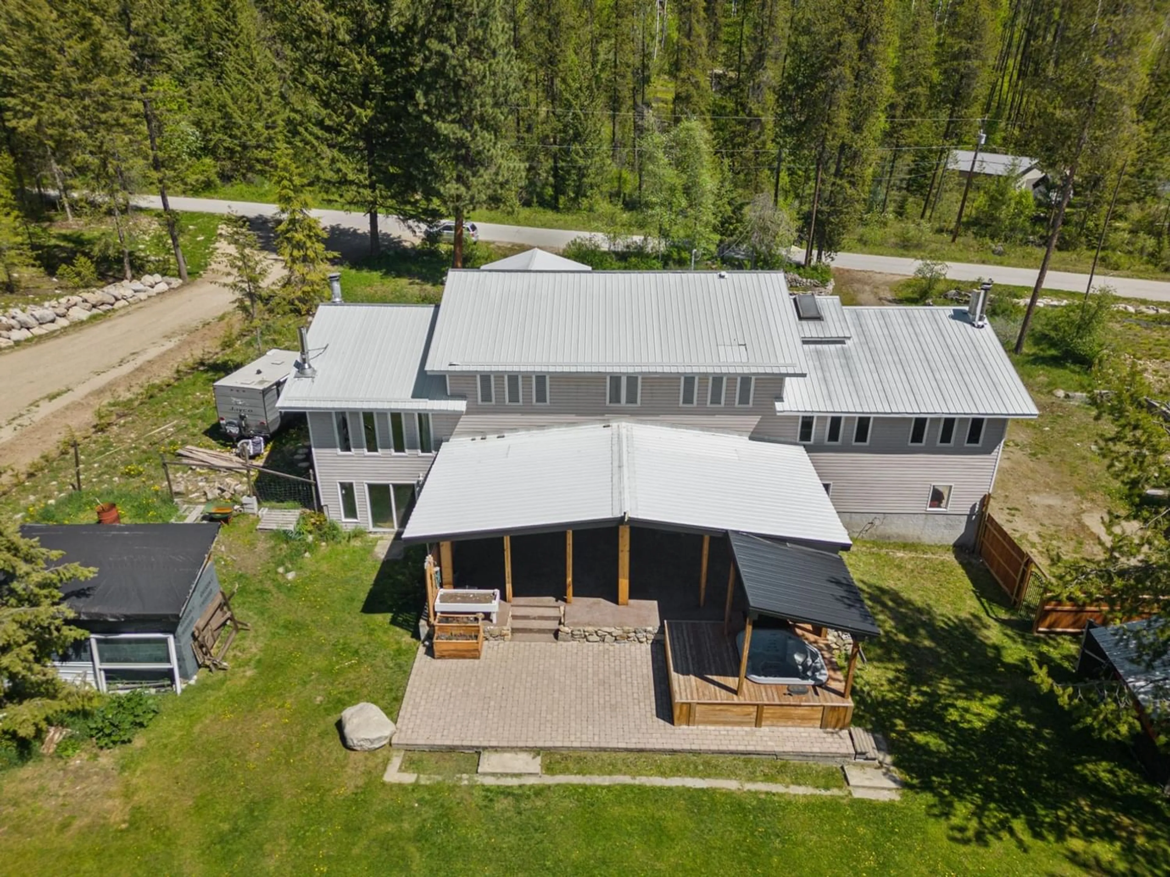 Frontside or backside of a home, cottage for 2642 NORNS CREEK Road, Castlegar British Columbia V1N4T3