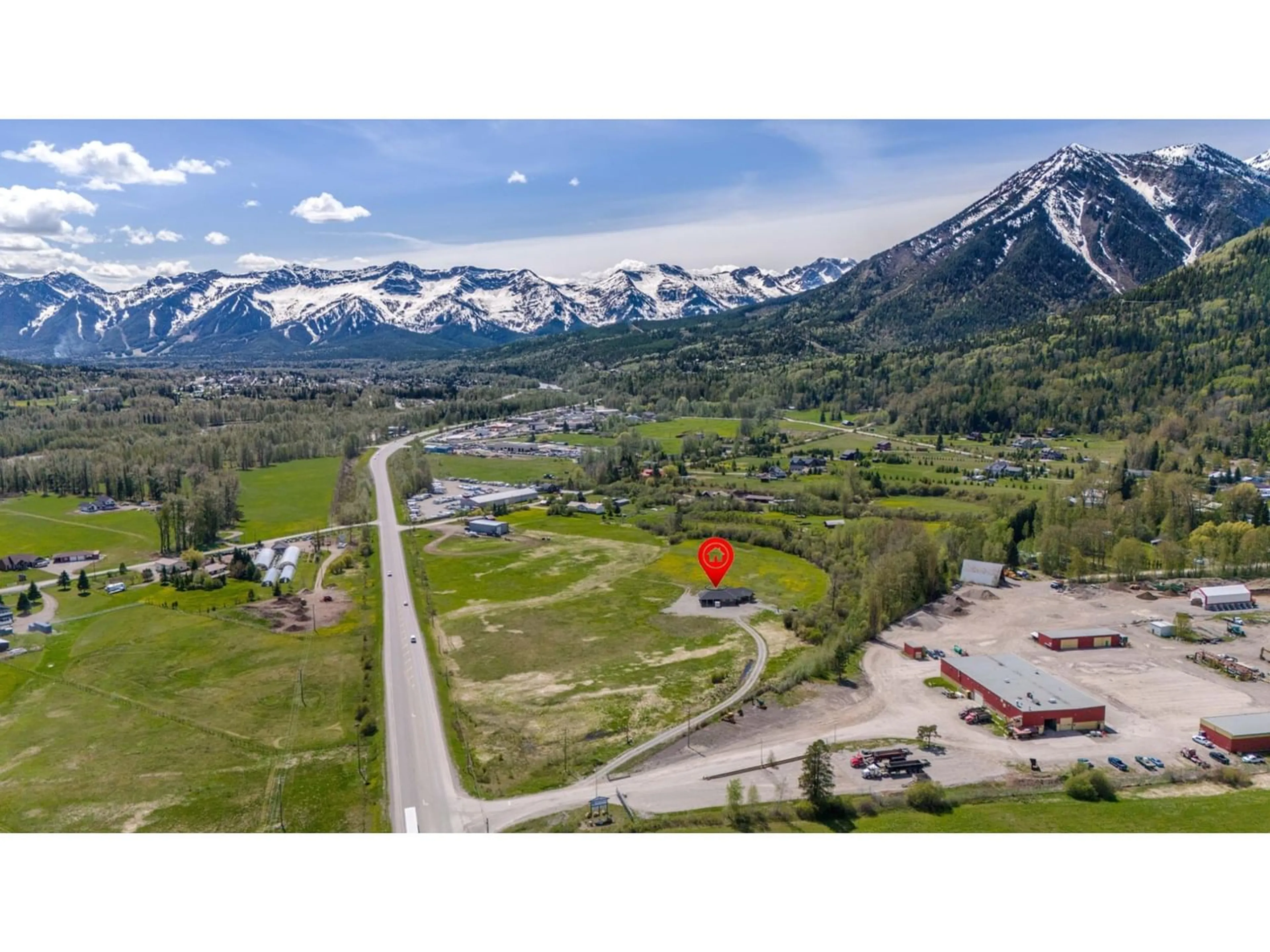 A pic from exterior of the house or condo, mountain for 6385 3 Highway, Fernie British Columbia V0B1M0