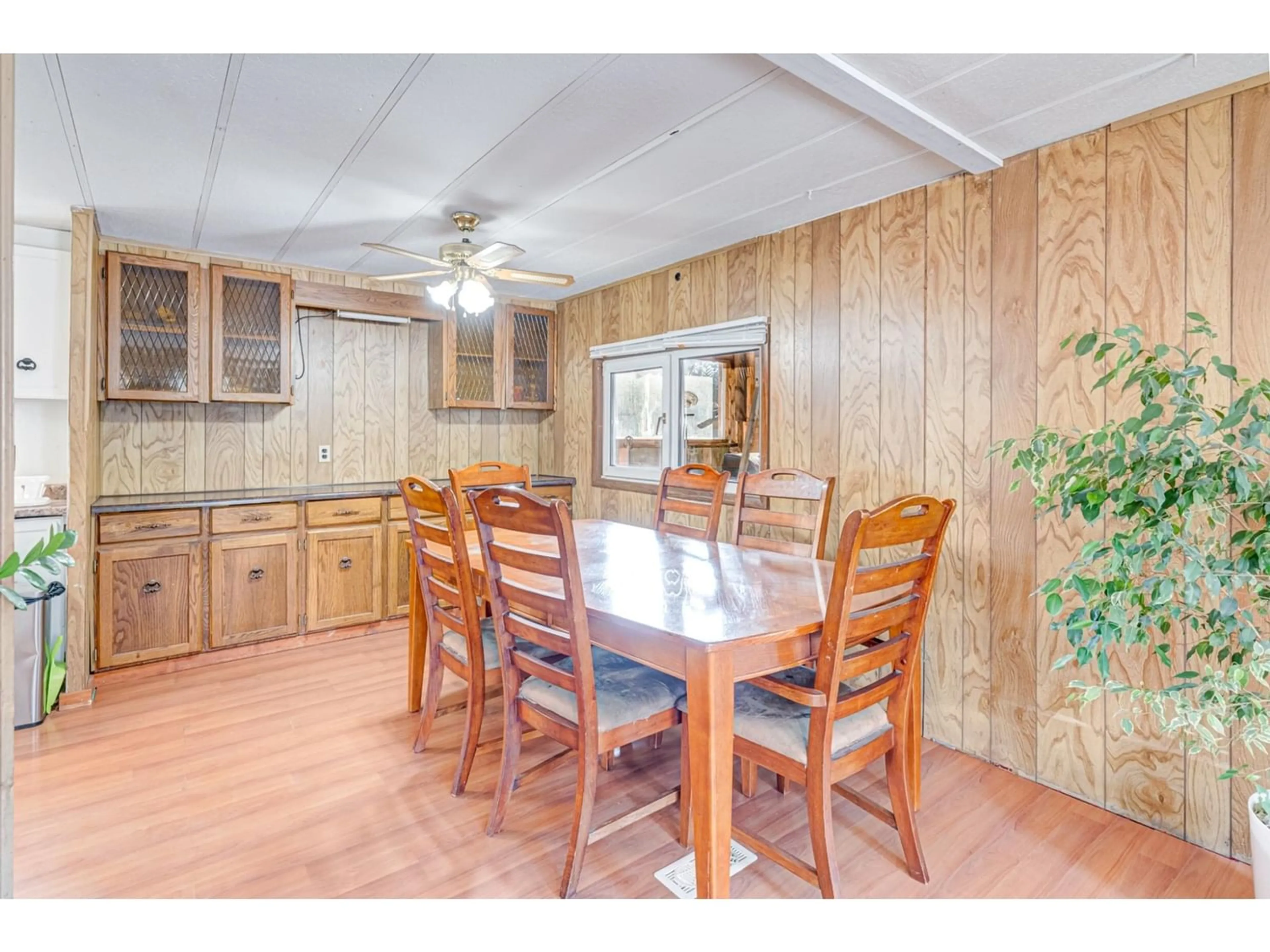 Kitchen, wood floors, cottage for 1191 MATEVIC Road, Sparwood British Columbia V0B2G1