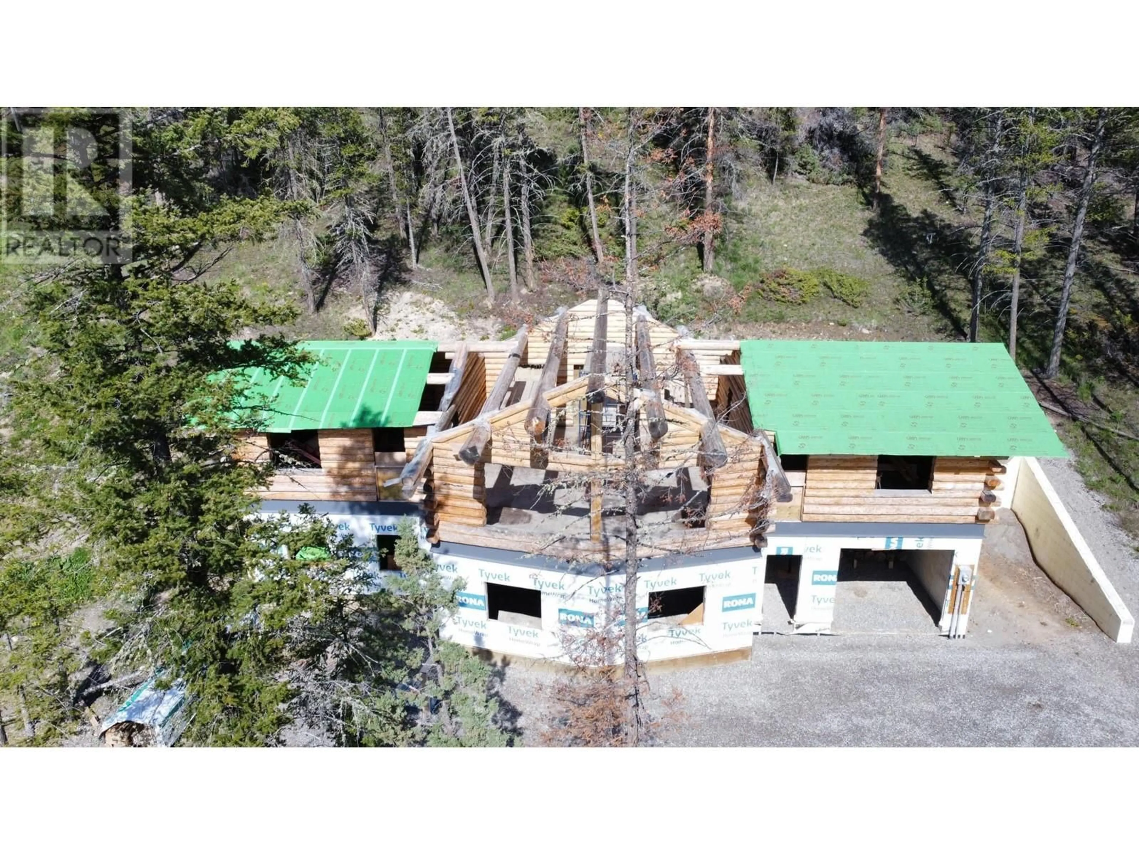 A pic from outside/outdoor area/front of a property/back of a property/a pic from drone, mountain view for 4956 MOUNTAIN TOP DRIVE, Fairmont Hot Springs British Columbia V0B1L1