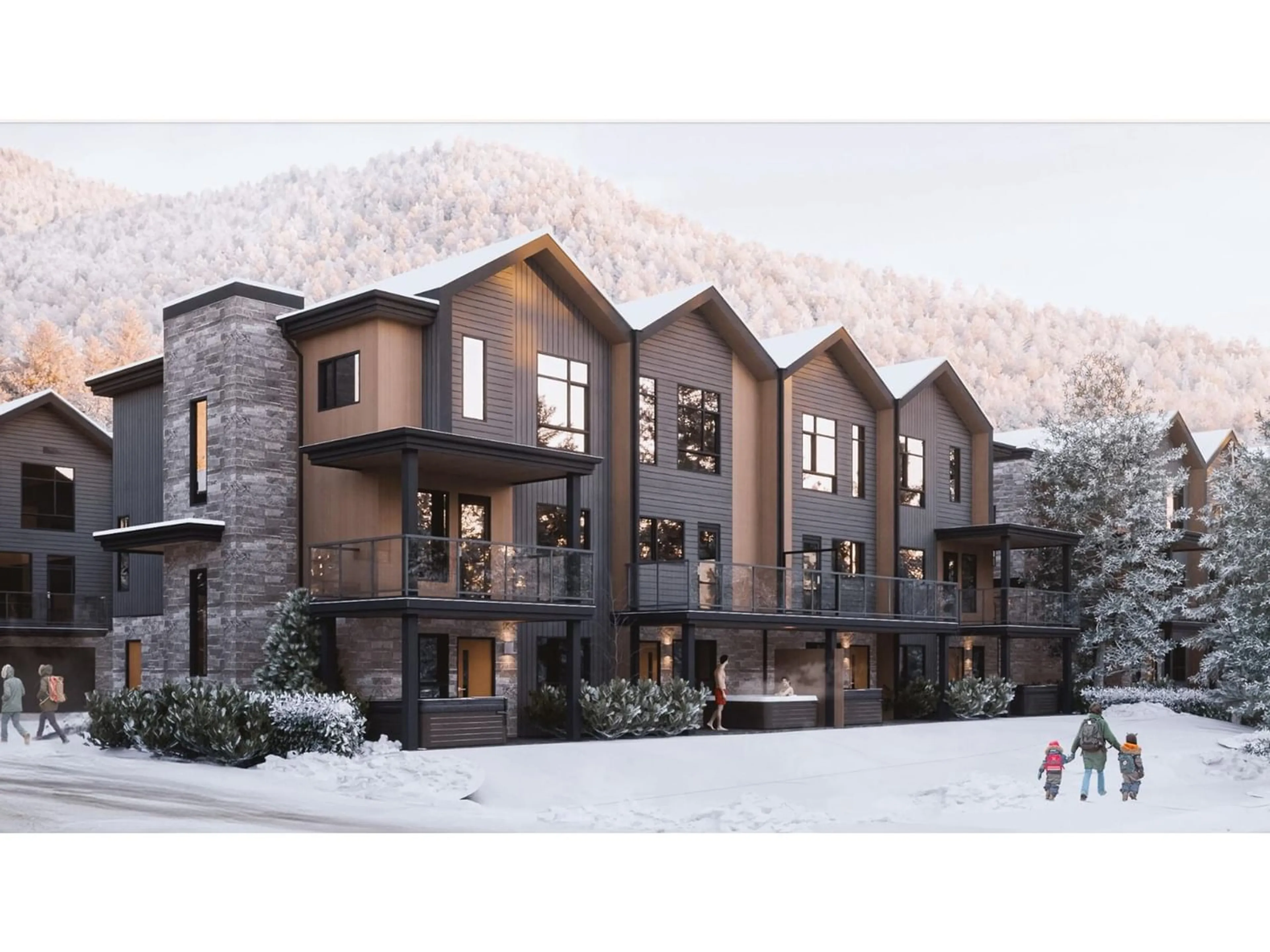 A pic from exterior of the house or condo for 6 - 3985 RED MOUNTAIN ROAD, Rossland British Columbia V0G1Y0