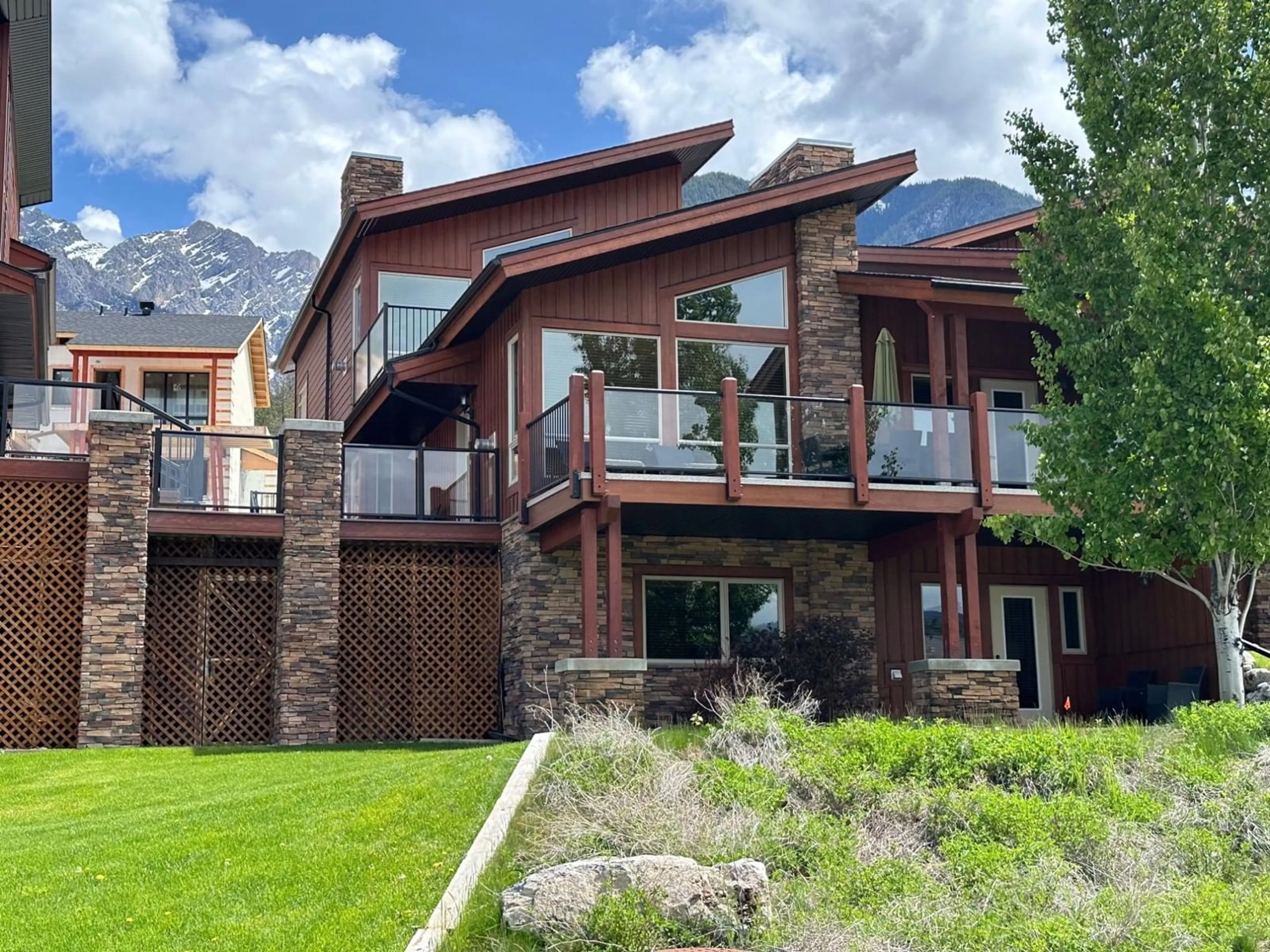 Frontside or backside of a home, the view of mountain for 5150 FAIRWAY Drive Unit# 10, Fairmont Hot Springs British Columbia V0B1L1