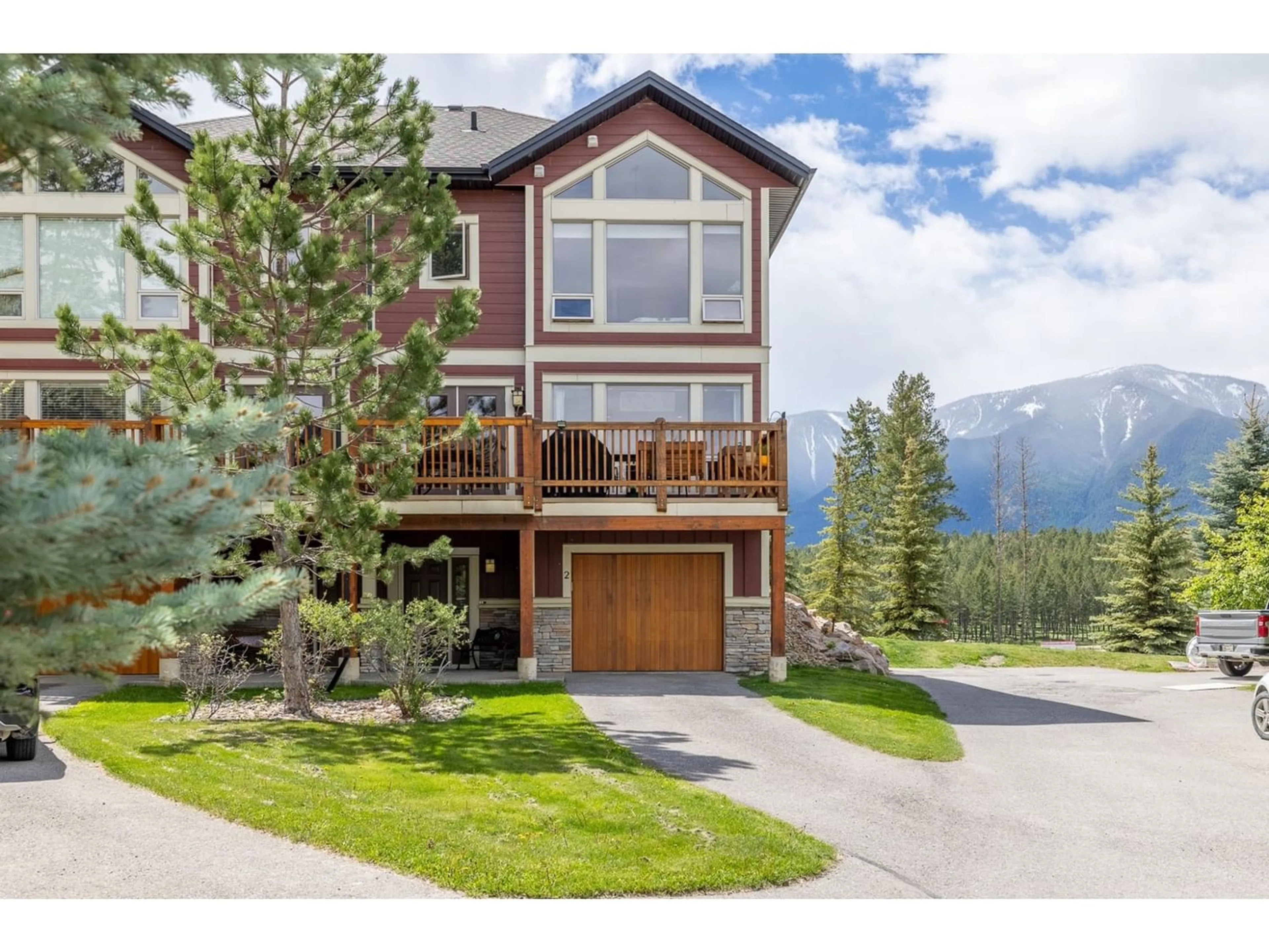 A pic from exterior of the house or condo for 2 - 2525 CASTLESTONE DRIVE, Invermere British Columbia V0A1K6