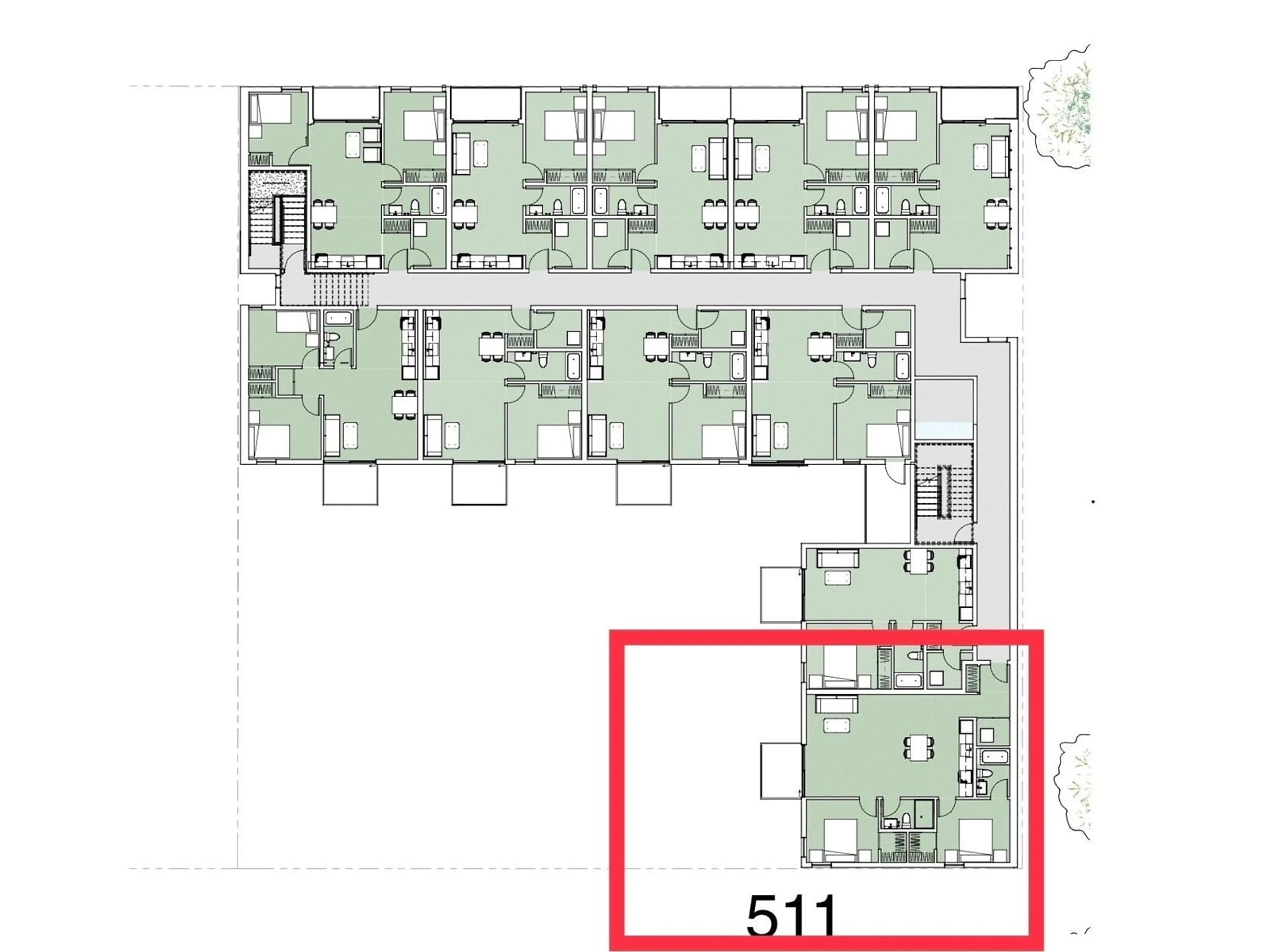 Floor plan for 511 - 514 VICTORIA STREET, Nelson British Columbia V1L4K8