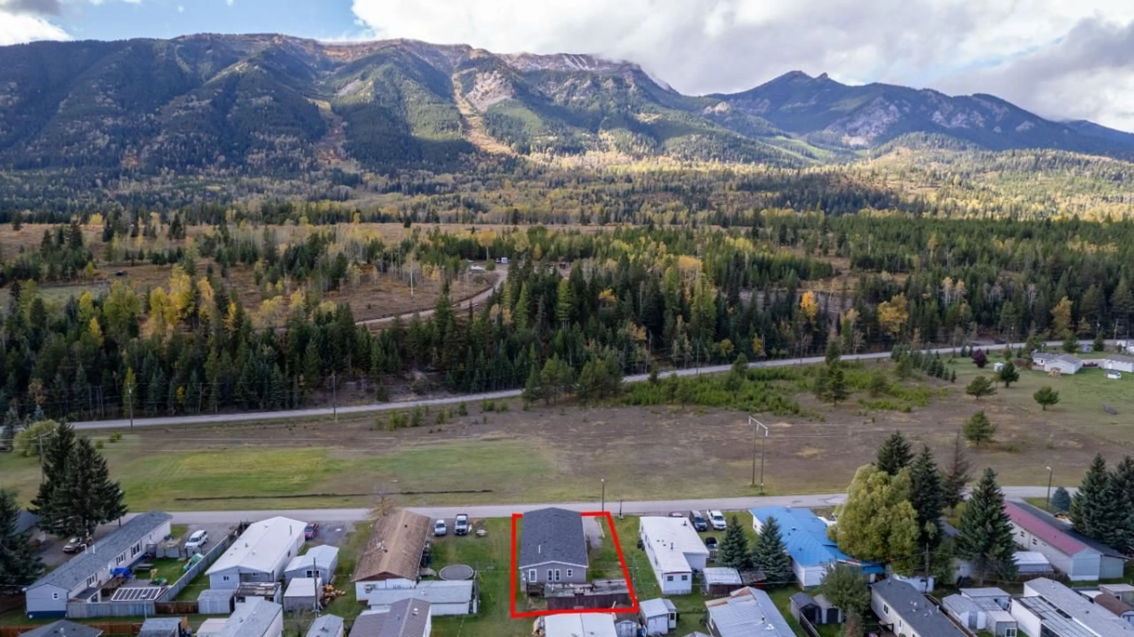 A pic from exterior of the house or condo, the view of mountain for 6272 LOWER ELK VALLEY Road Unit# 48, Sparwood British Columbia V0B2G3