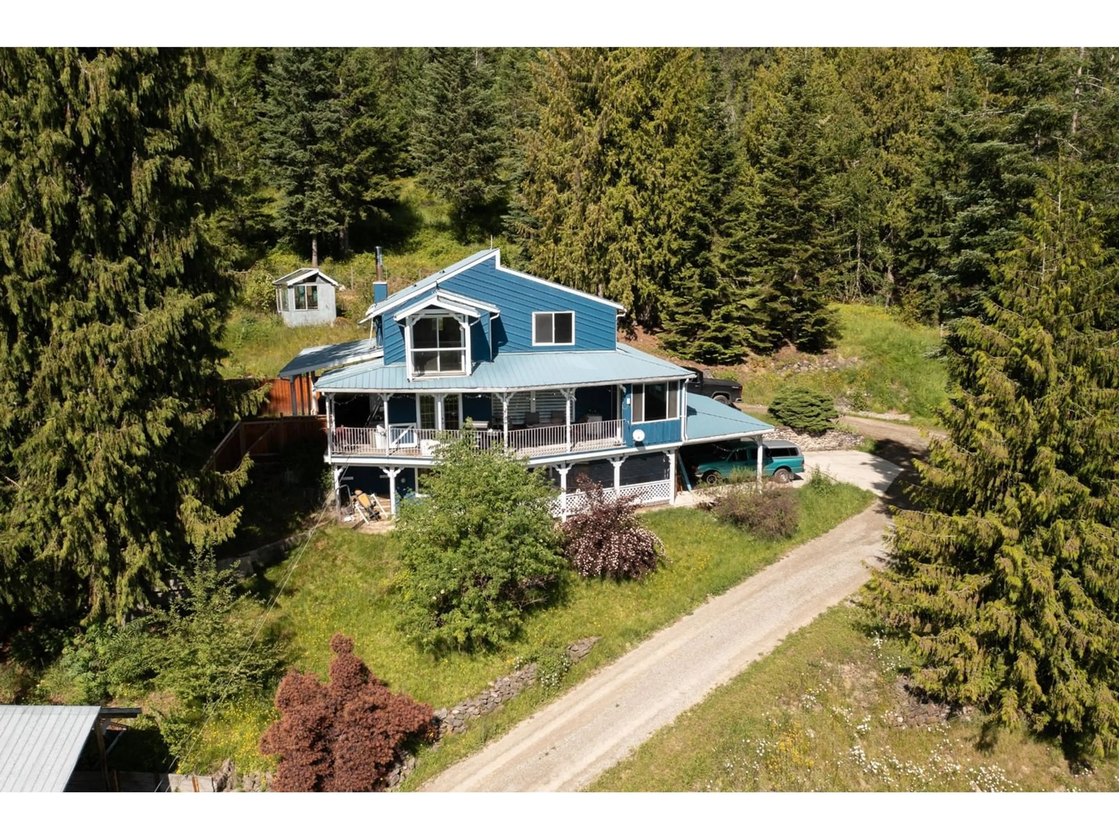 Frontside or backside of a home for 1621 EVANS RD, Creston British Columbia V0B1G7