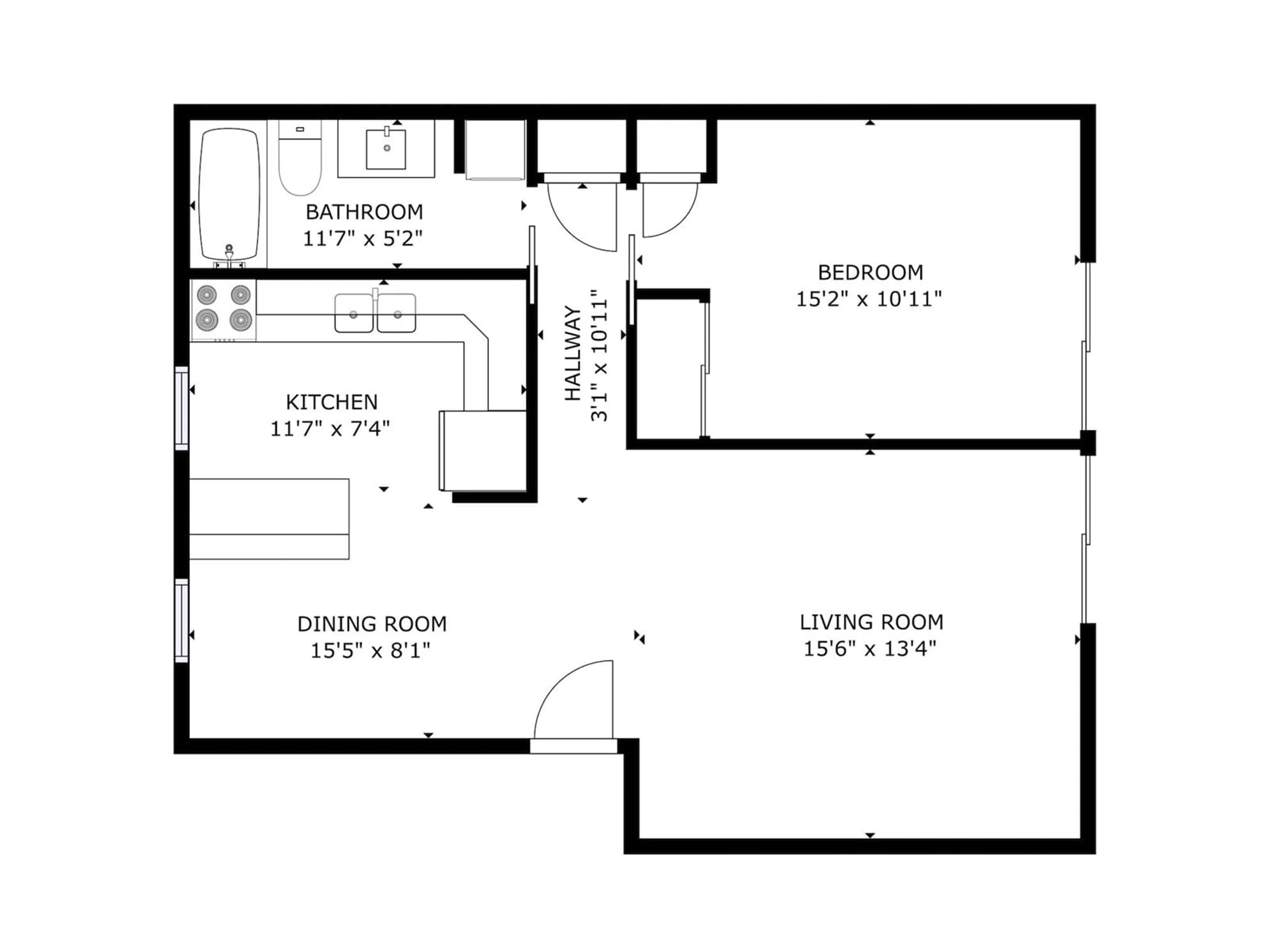 Floor plan for 7 - 1691 HIGHWAY 3A, Nelson British Columbia V1L6J8