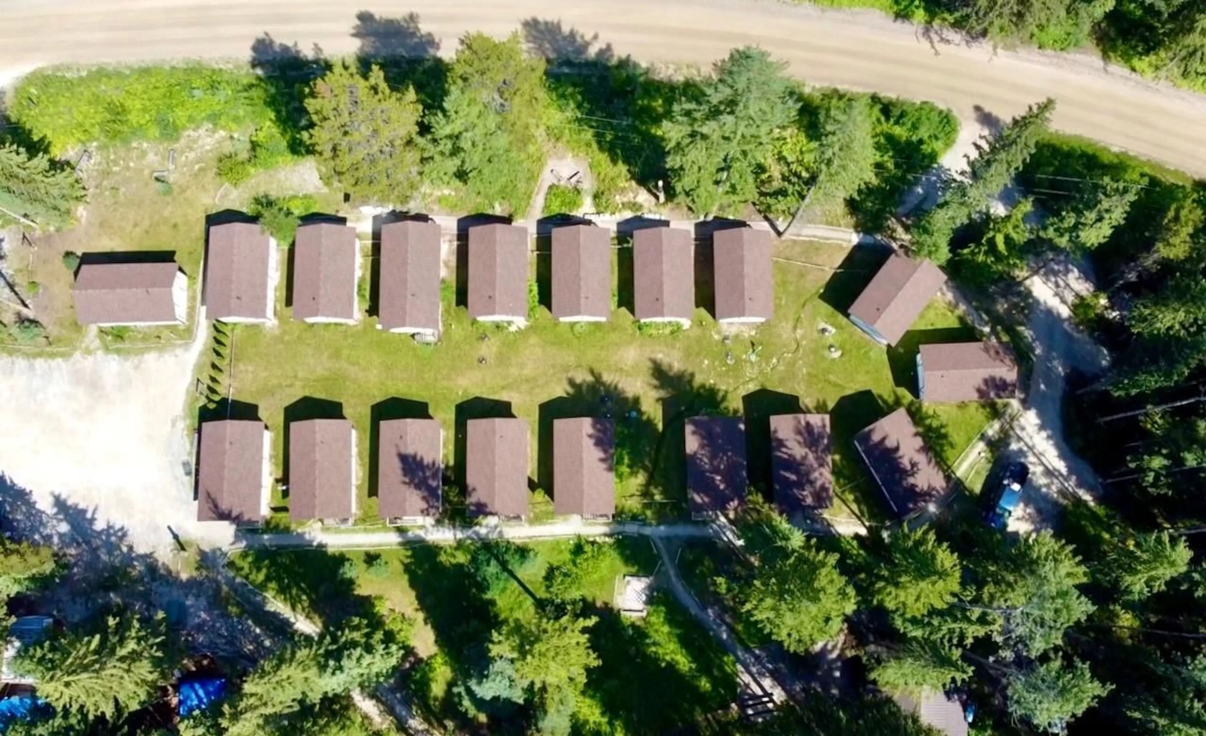 A pic from exterior of the house or condo, the street view for 2383 FORDE STATION Road, Golden British Columbia V0A1H0