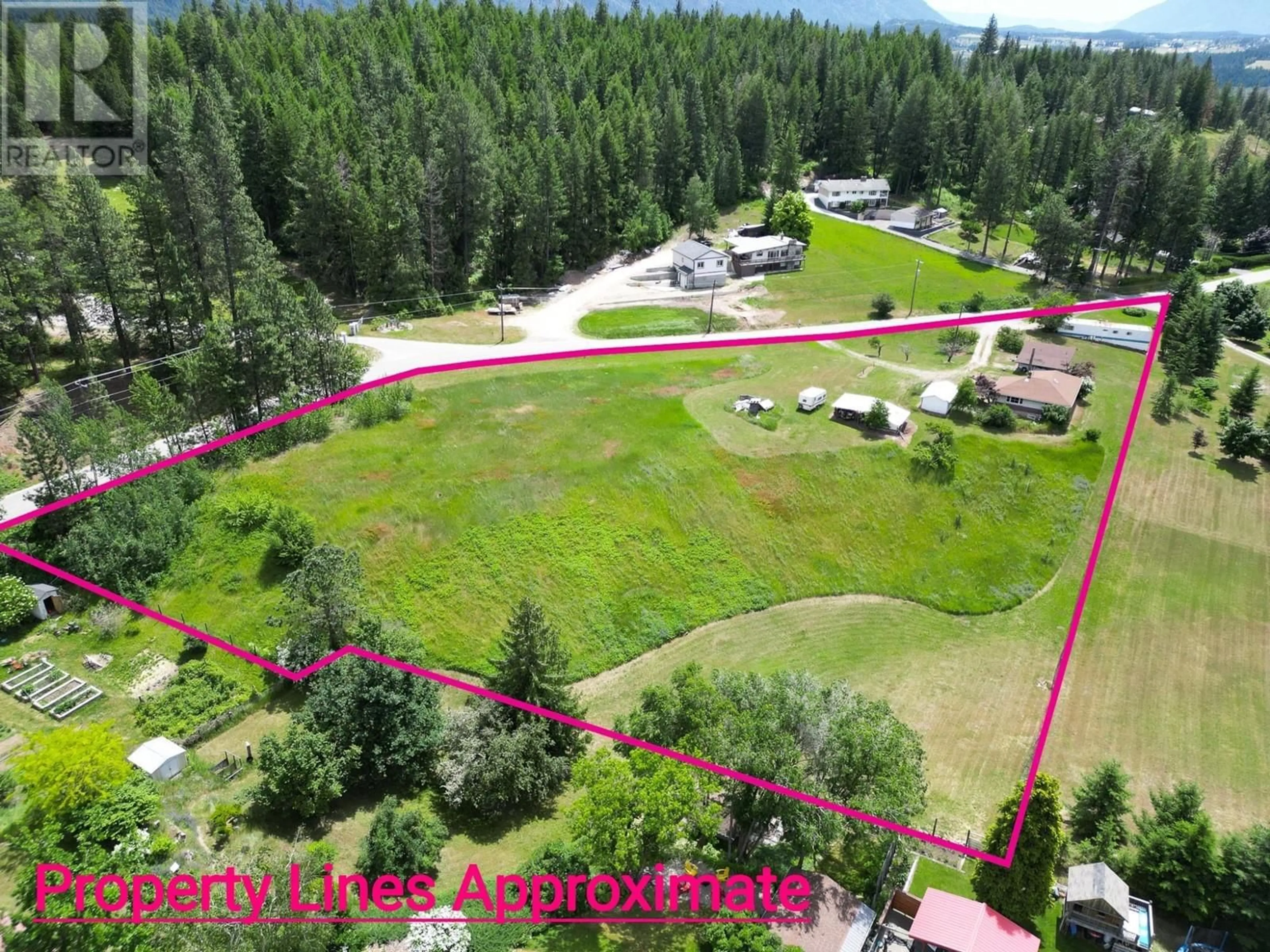 A pic from outside/outdoor area/front of a property/back of a property/a pic from drone, forest/trees view for 217 36TH  N AVENUE, Creston British Columbia V0B1G1