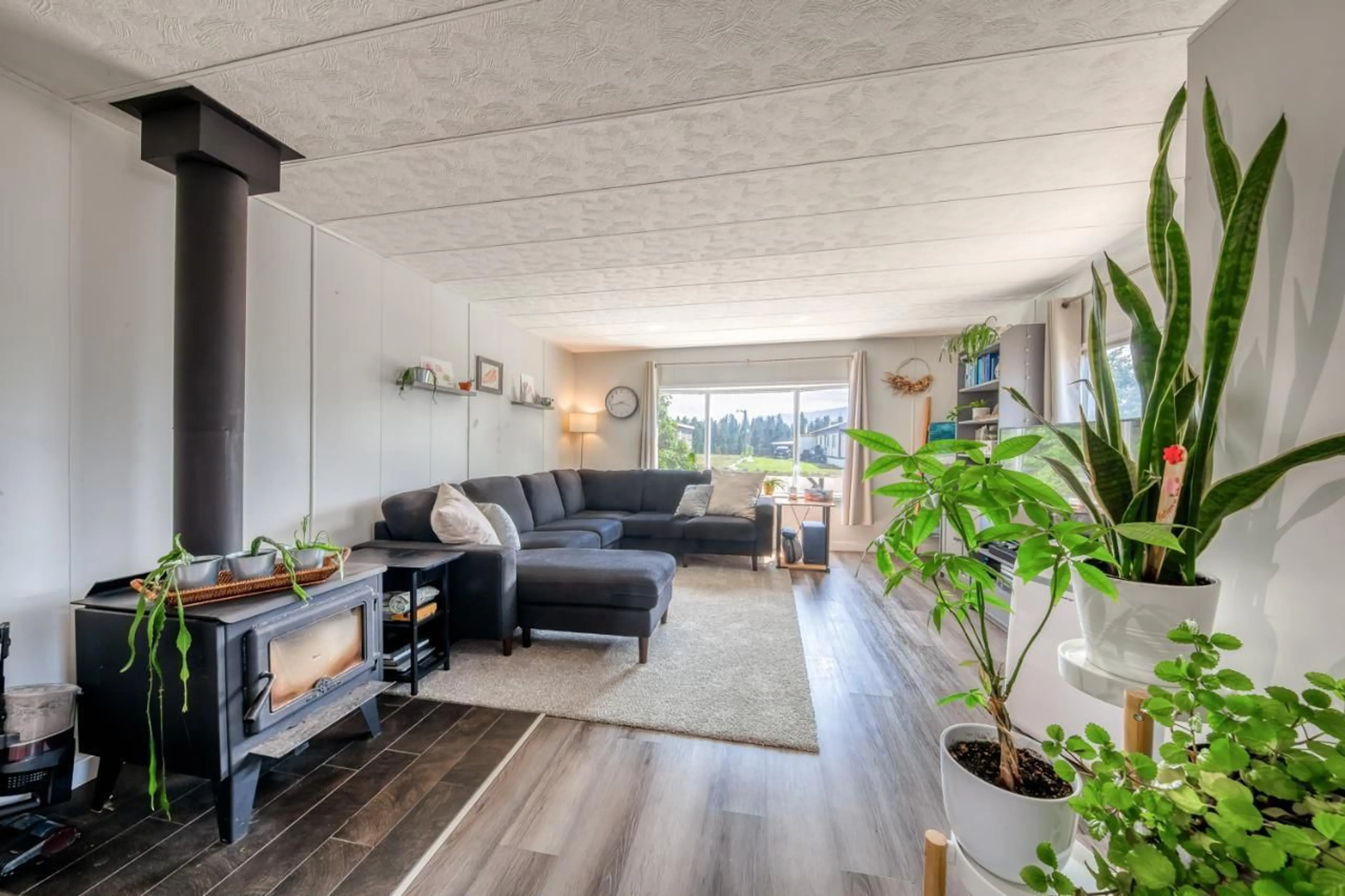 Living room, wood floors for 5174 LAMBERT Road Unit# 6A, Invermere British Columbia V0A1K0