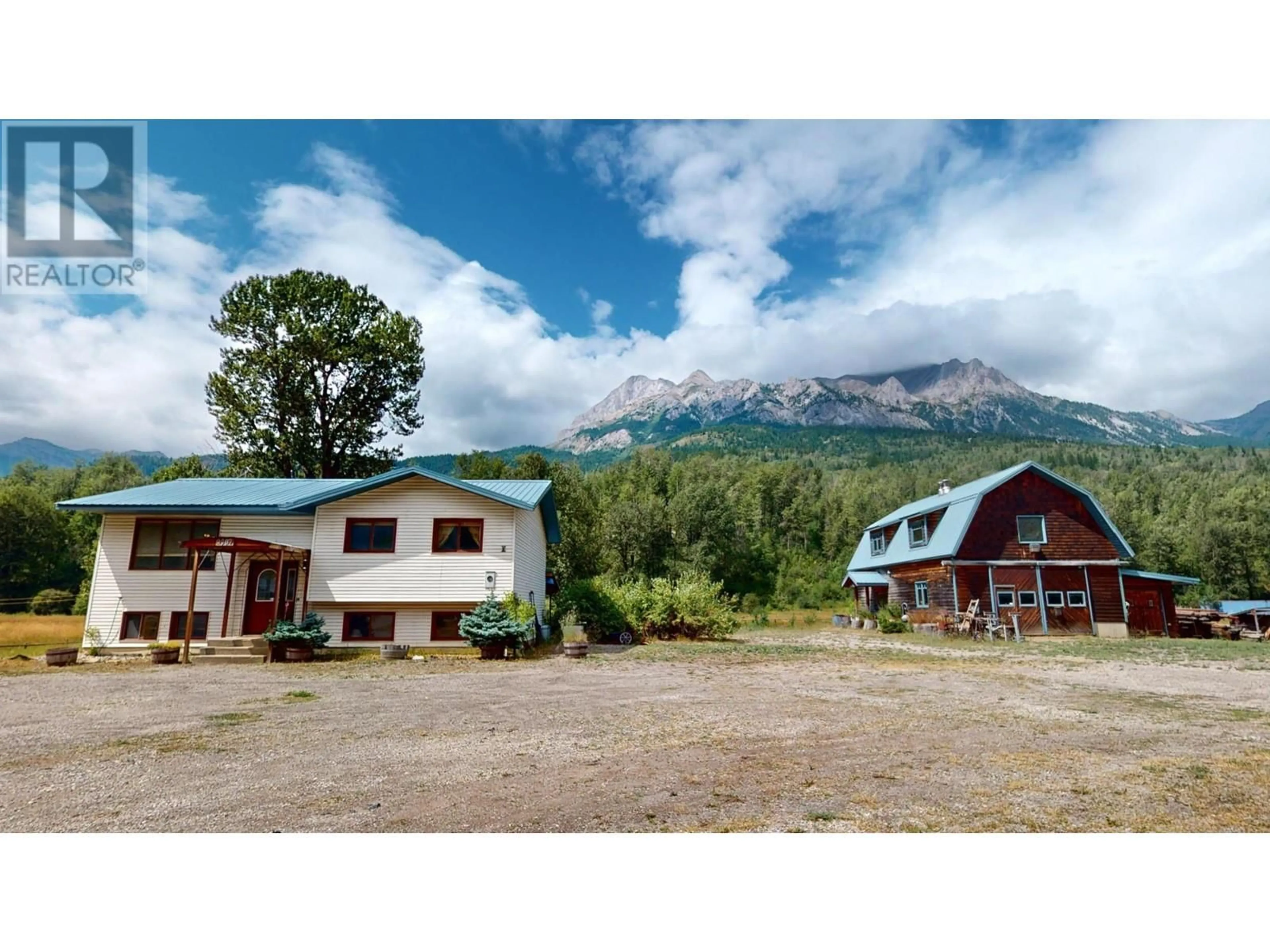 A pic from outside/outdoor area/front of a property/back of a property/a pic from drone, mountain view for 2087 3 HIGHWAY, Fernie British Columbia V0B1M5