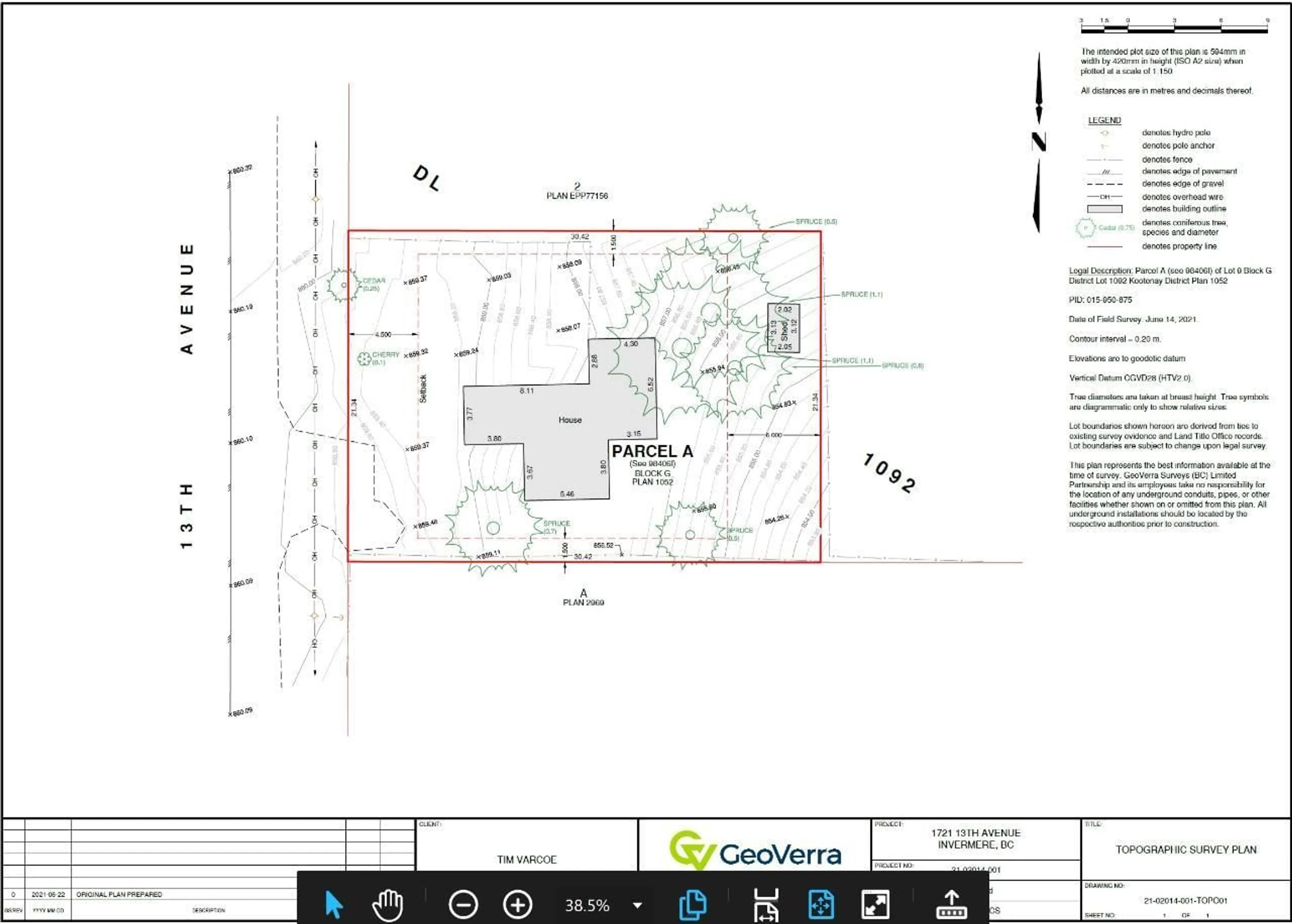 Floor plan for 1721 13TH Avenue, Invermere British Columbia V0A1K4