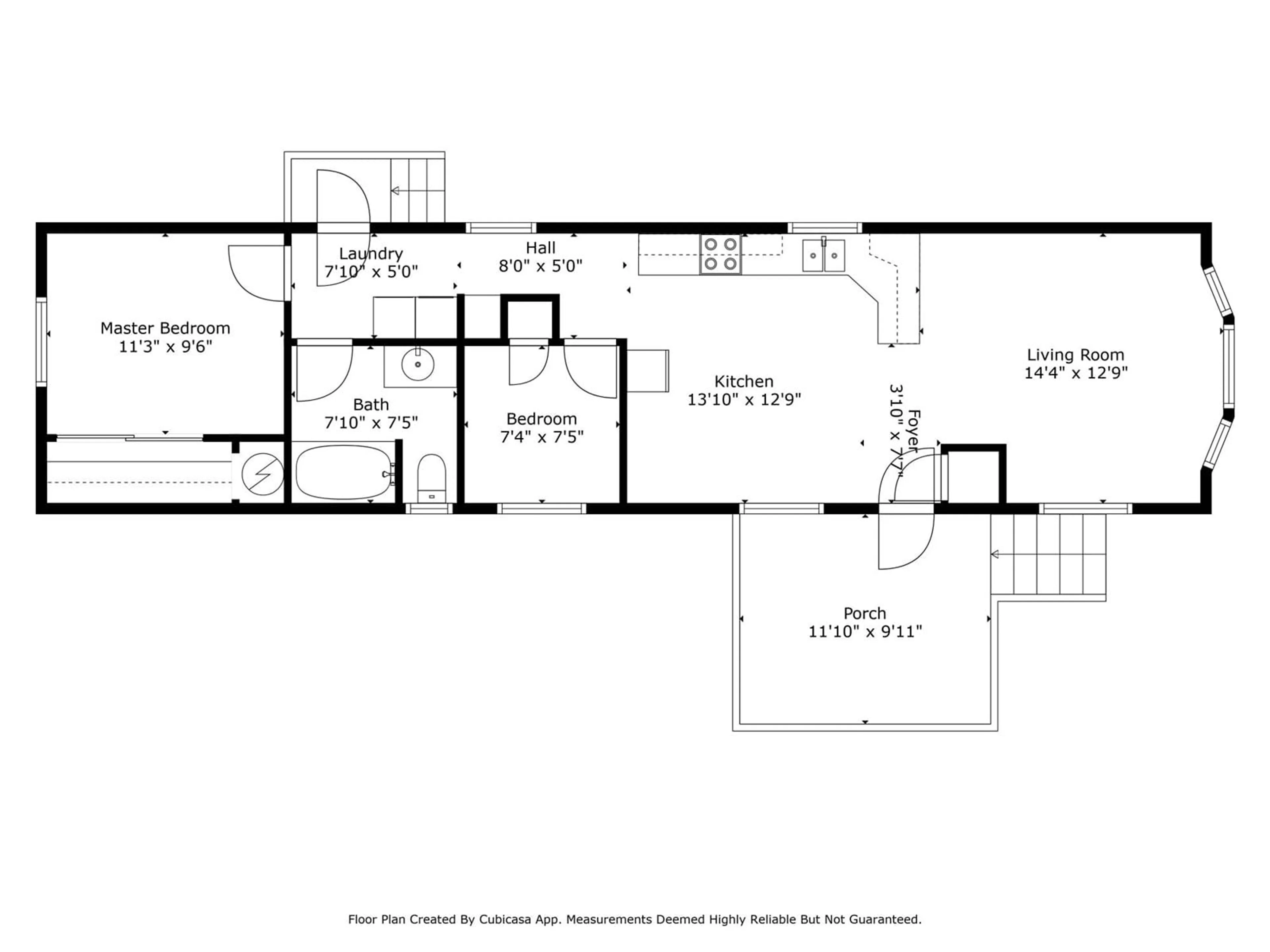 Floor plan for 7225 BOUNDARY Drive Unit# 21, Grand Forks British Columbia V0H1H0