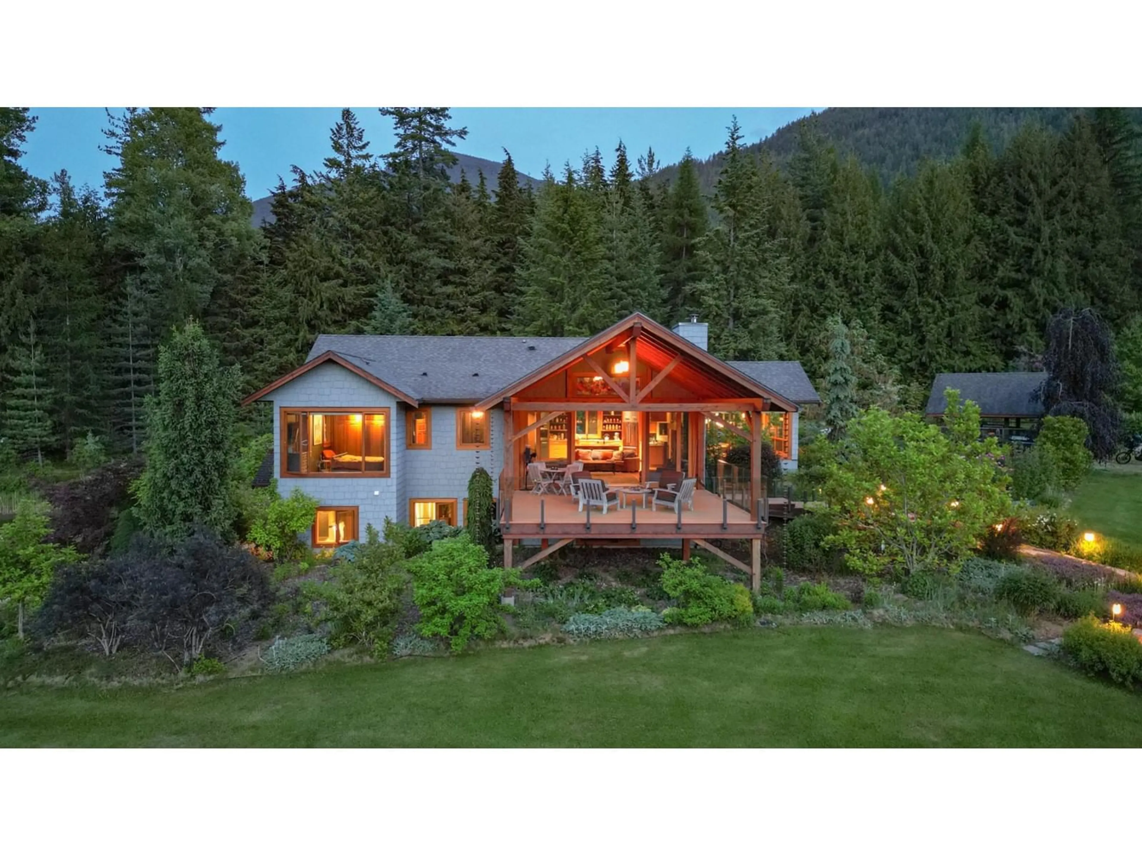 Frontside or backside of a home, cottage for 6890 HARROP-PROCTER  Road, Harrop British Columbia V1L6R2