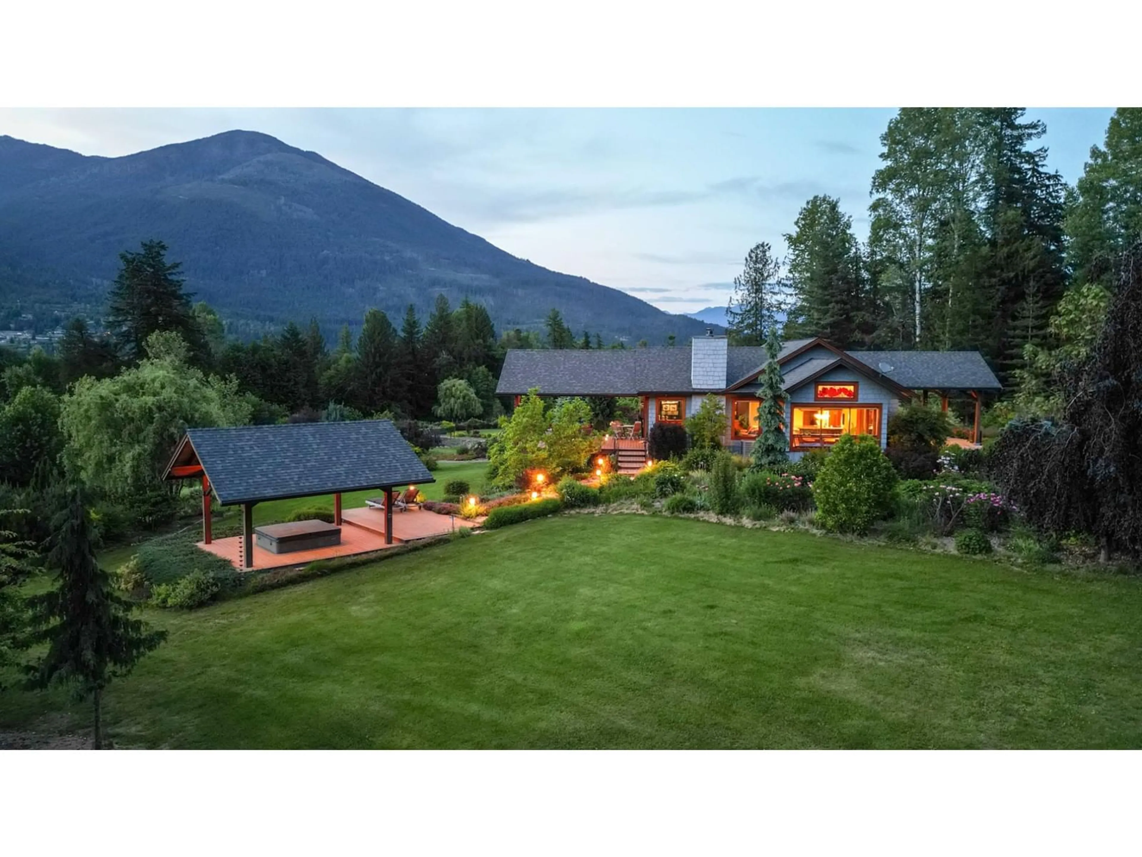 Frontside or backside of a home, cottage for 6890 HARROP-PROCTER  Road, Harrop British Columbia V1L6R2